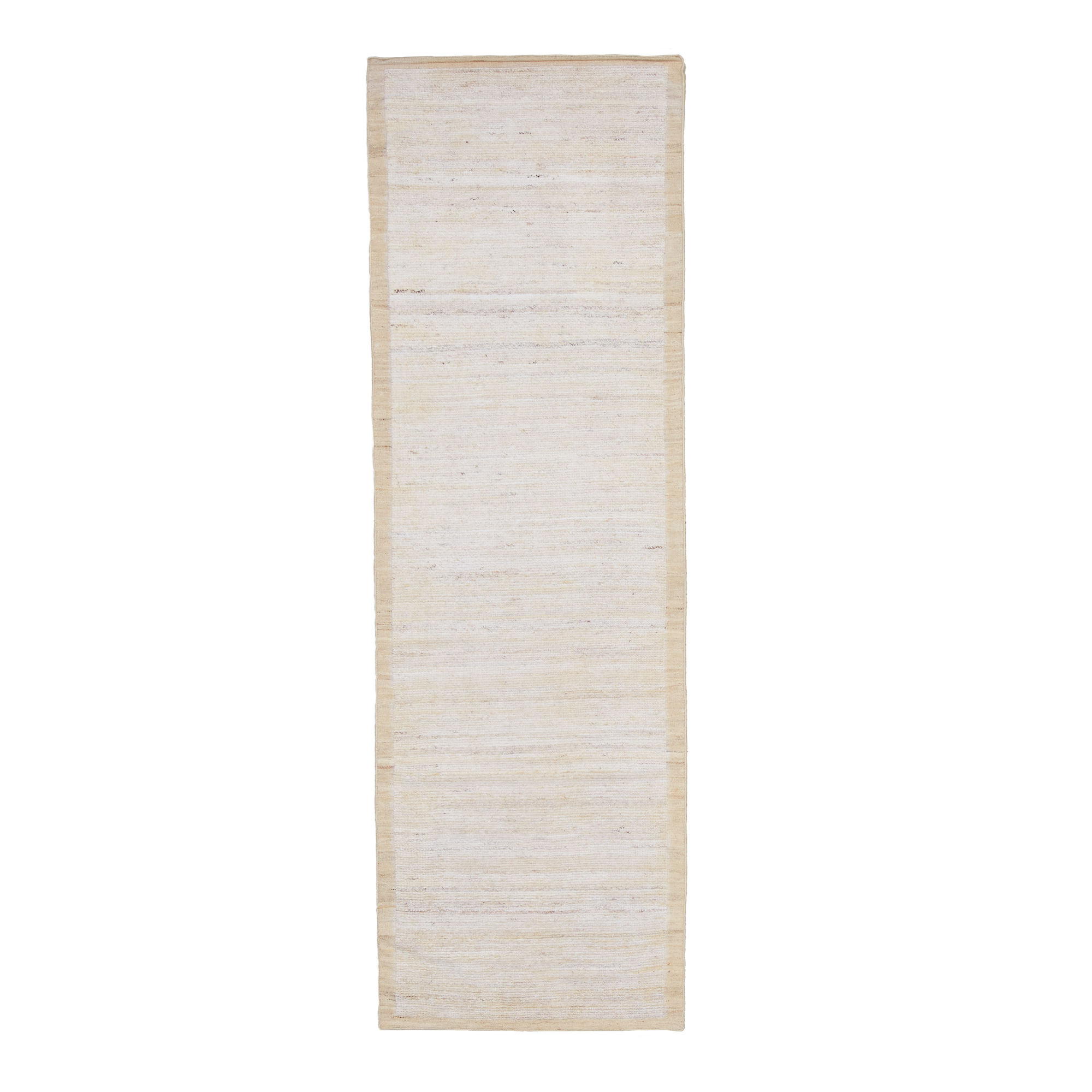 Characterized by its low pile and subtle sheen, the Kashkuli Revisited Collection features simplified and geometric designs.