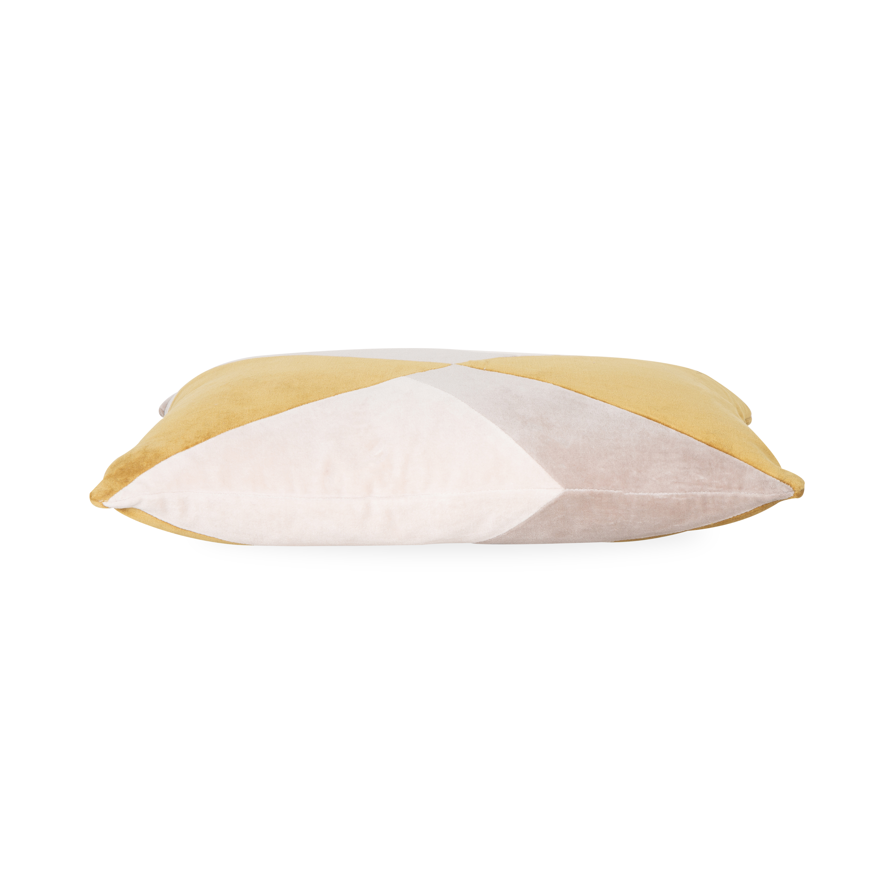 Adding a layer of dynamic design and visual depth, the Velvet Prism Pillow provides a variety of expressions of colours that can elevate any living area it resides in.