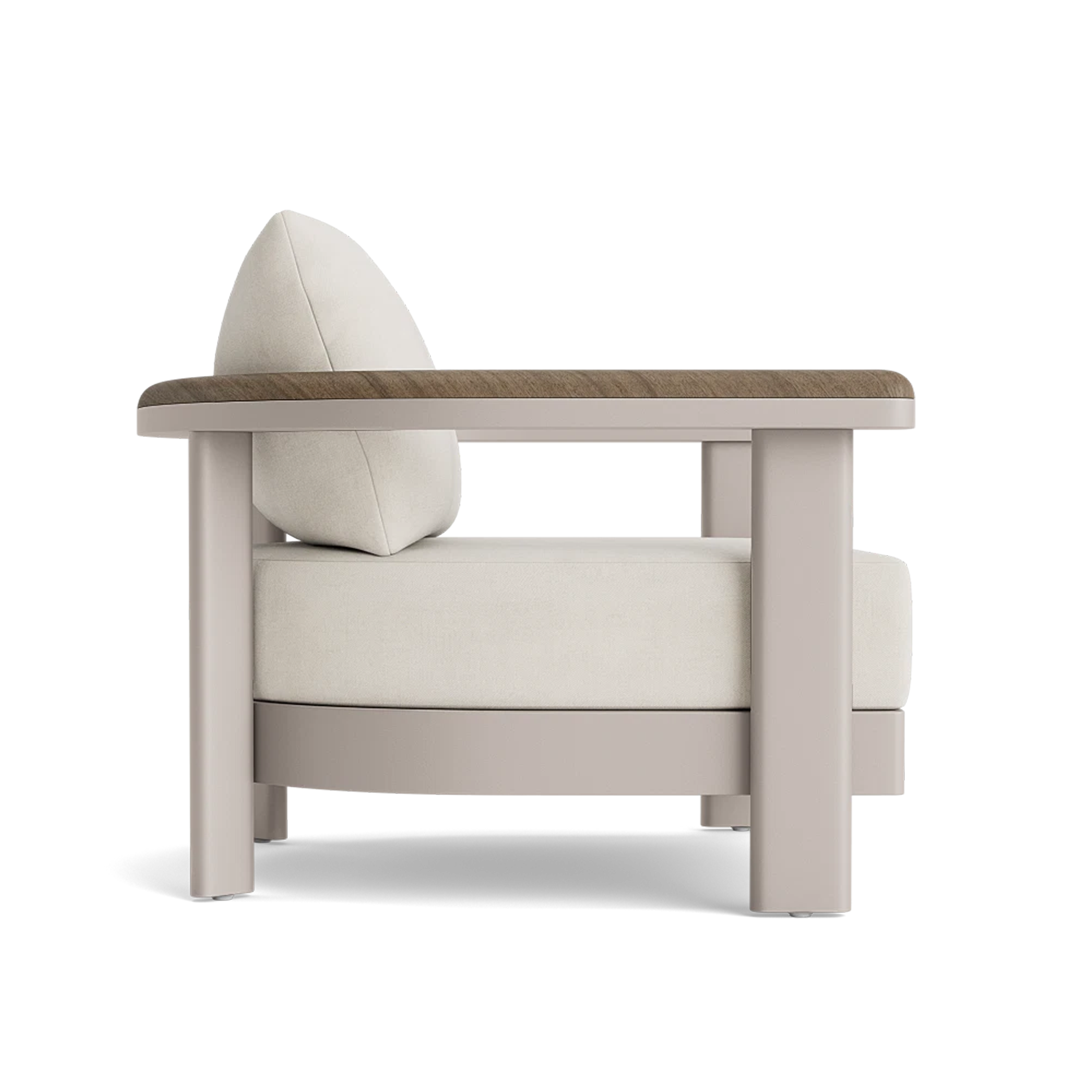Luca Lounge Chair w/ Teak