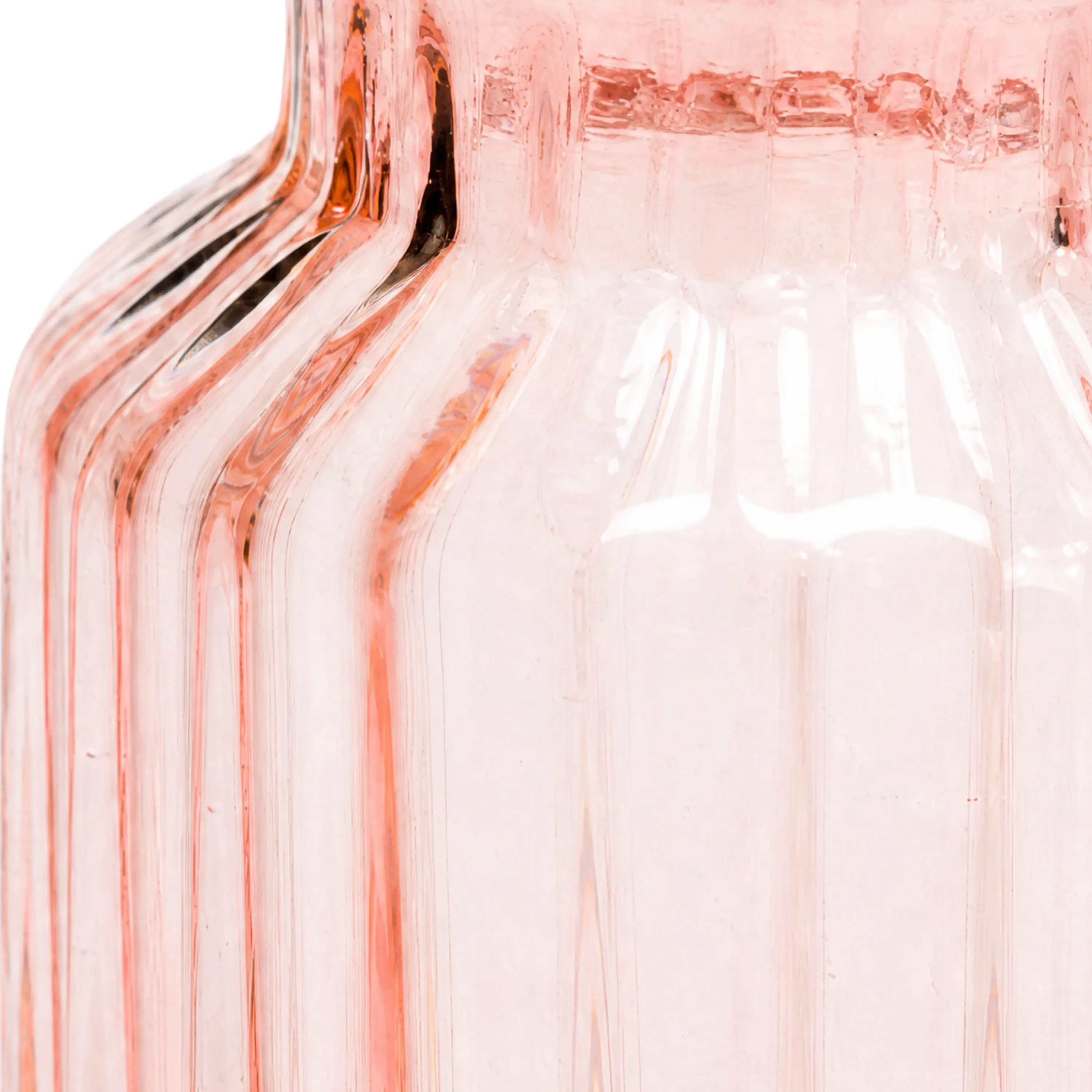 Celia Glass Vase/T-Light Rose