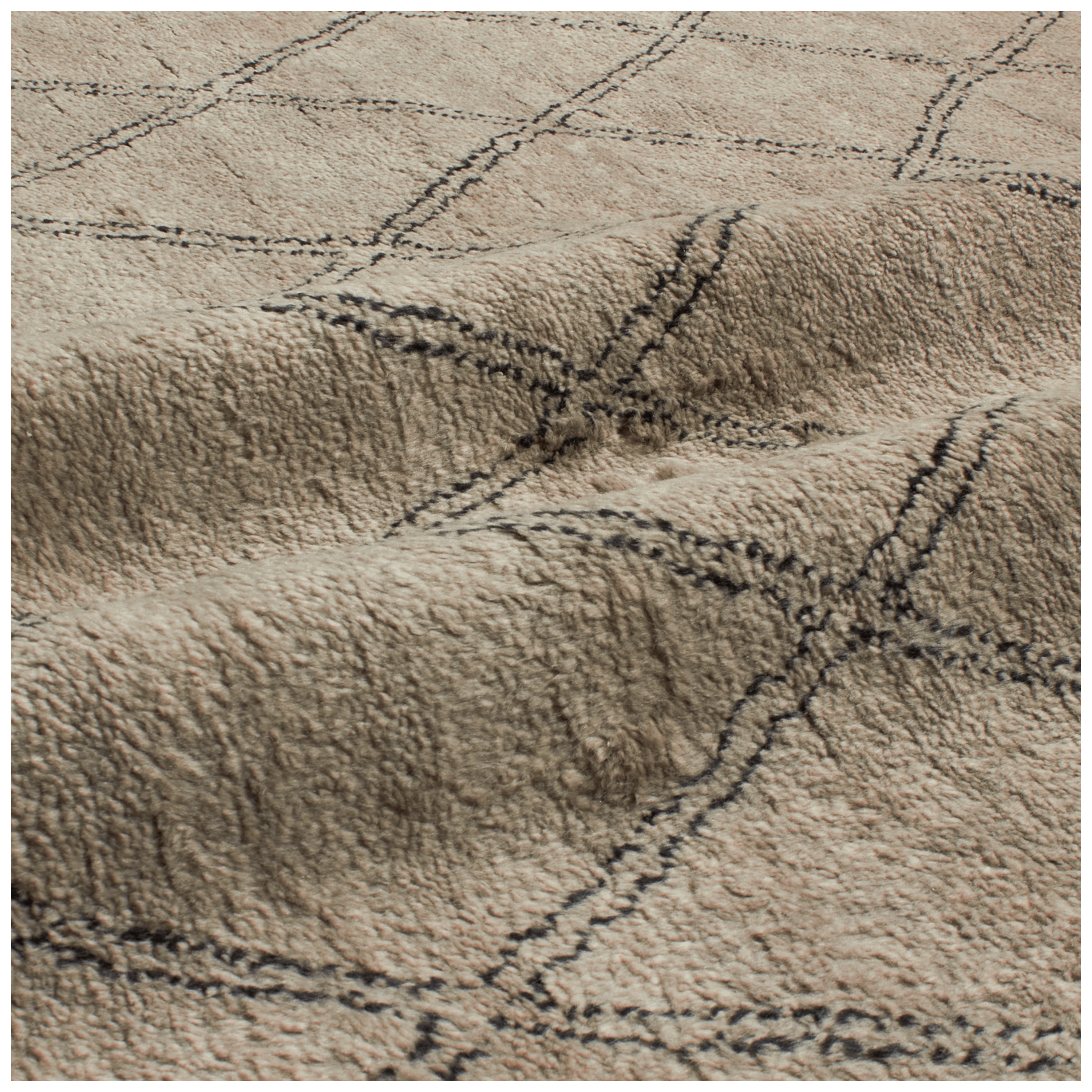 An homage to the quintessential Moroccan rug, ancient patterns are reimagined as bold, geometric forms.