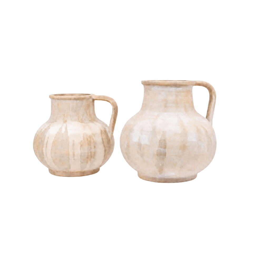 Clay Vase With Handle