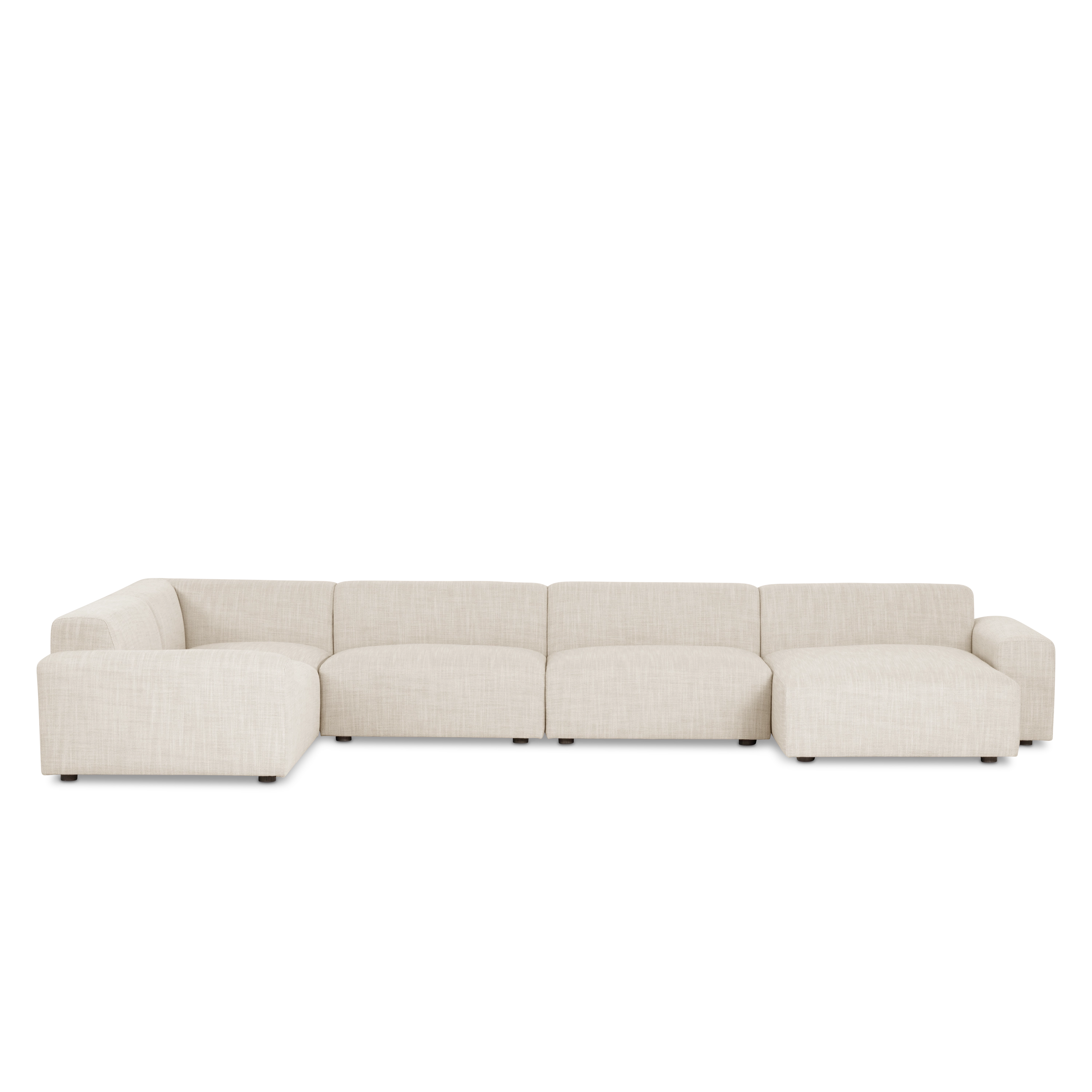Vetro Bullnose Modular Sectional