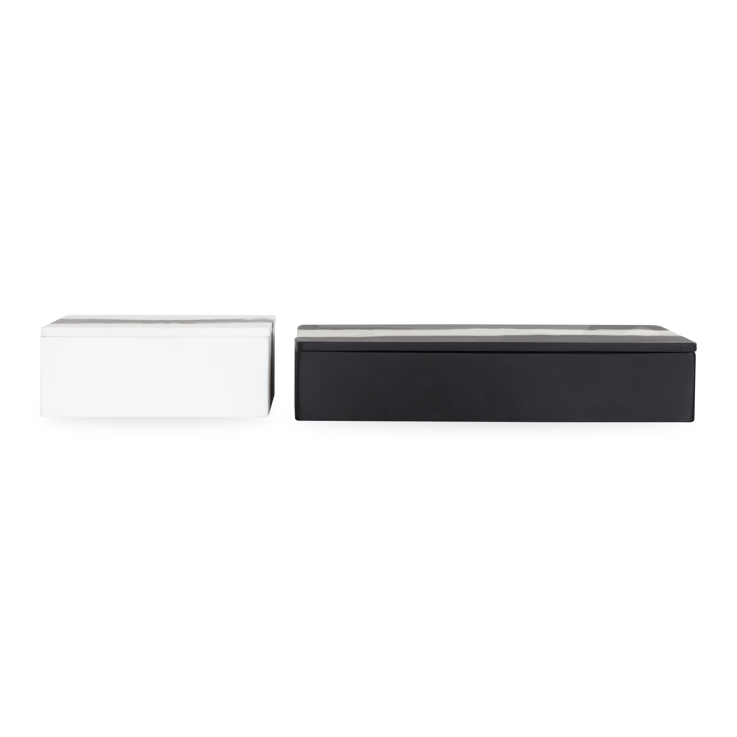 Explore the concept of yin and yang in this duo of boxes.