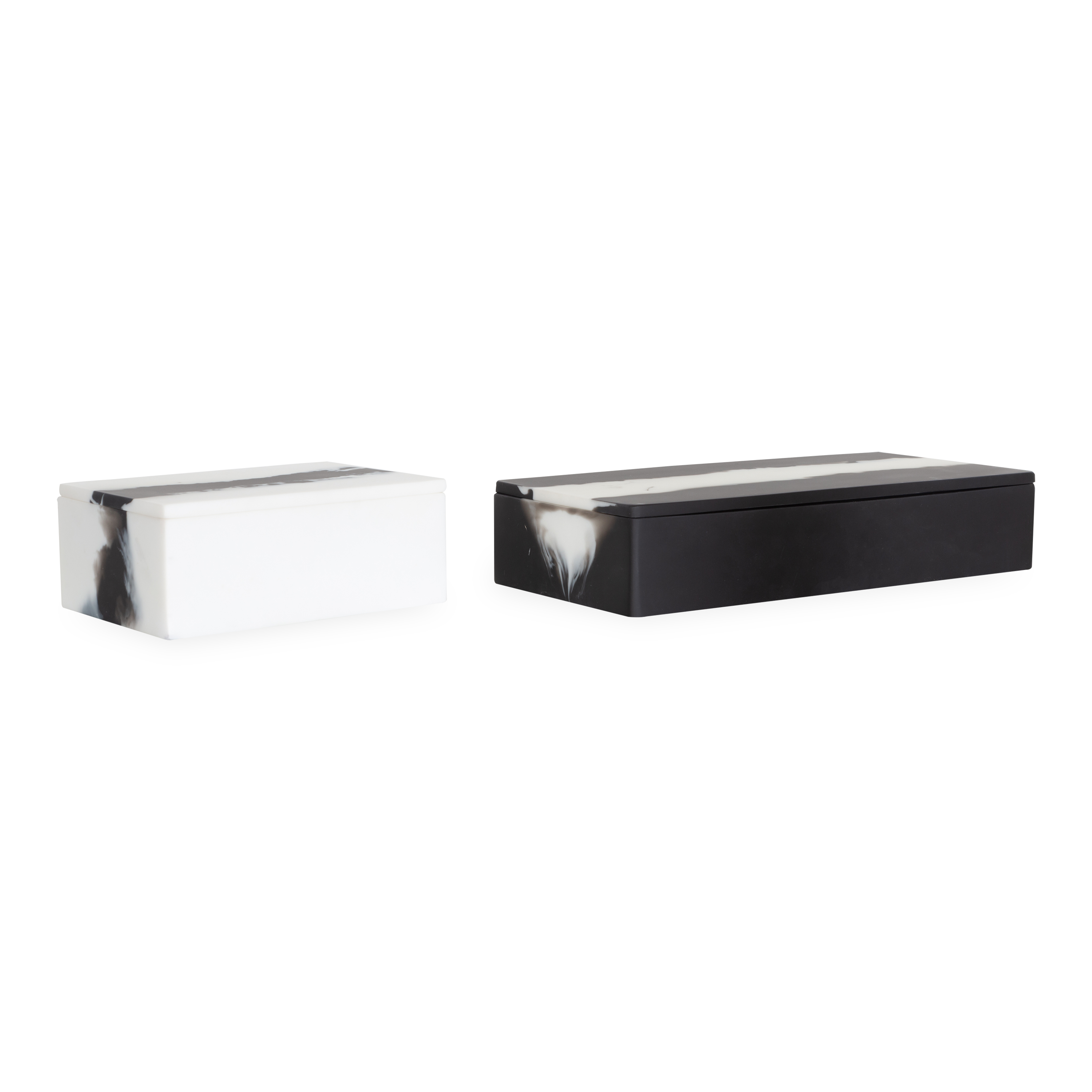 Explore the concept of yin and yang in this duo of boxes.