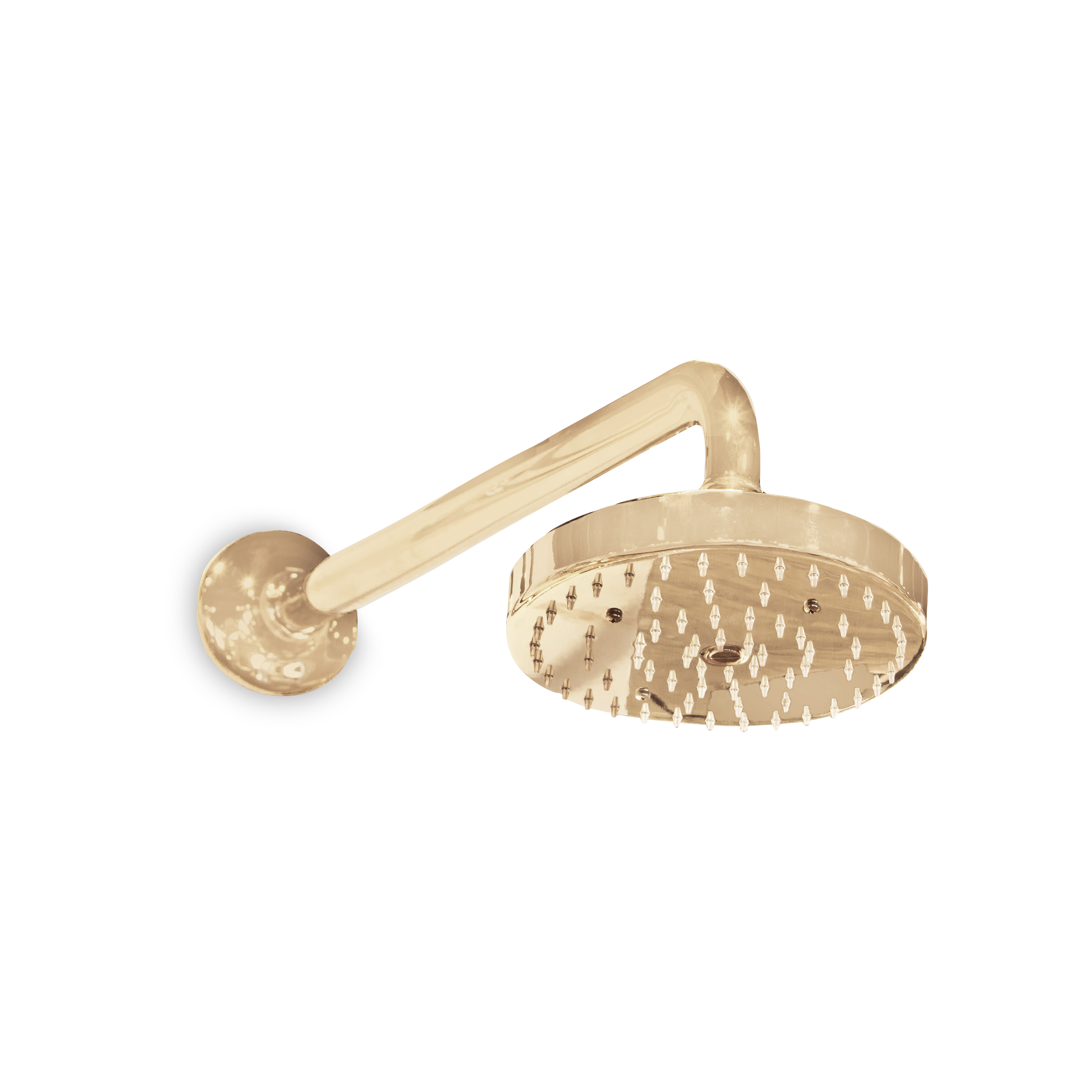 The Avenue 8" Shower head and arm channels an industrial spirit coupled with clean lines and classic details.