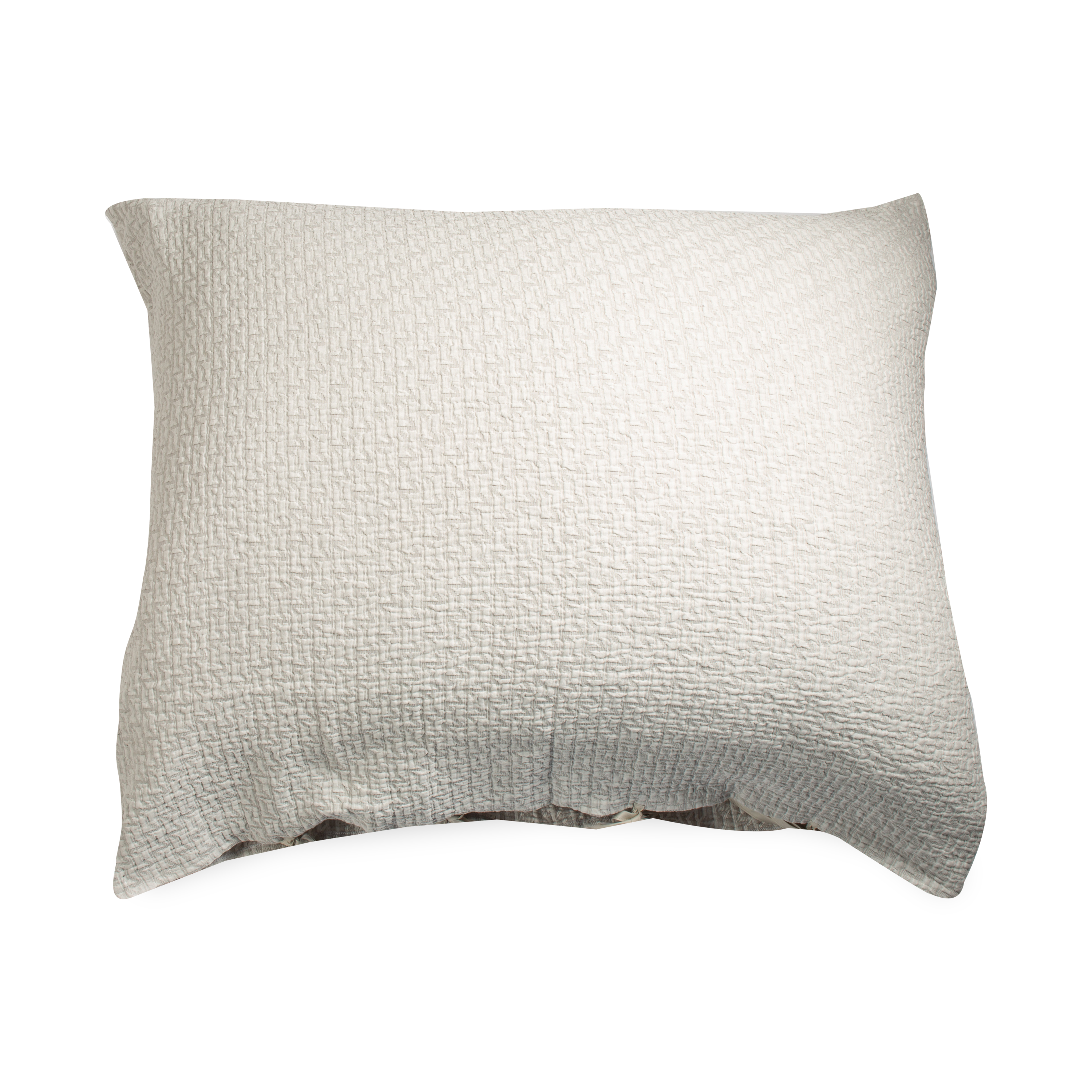A deep, textured classic pillow with an urban vibe that creates beauty, depth and offers lasting comfort.