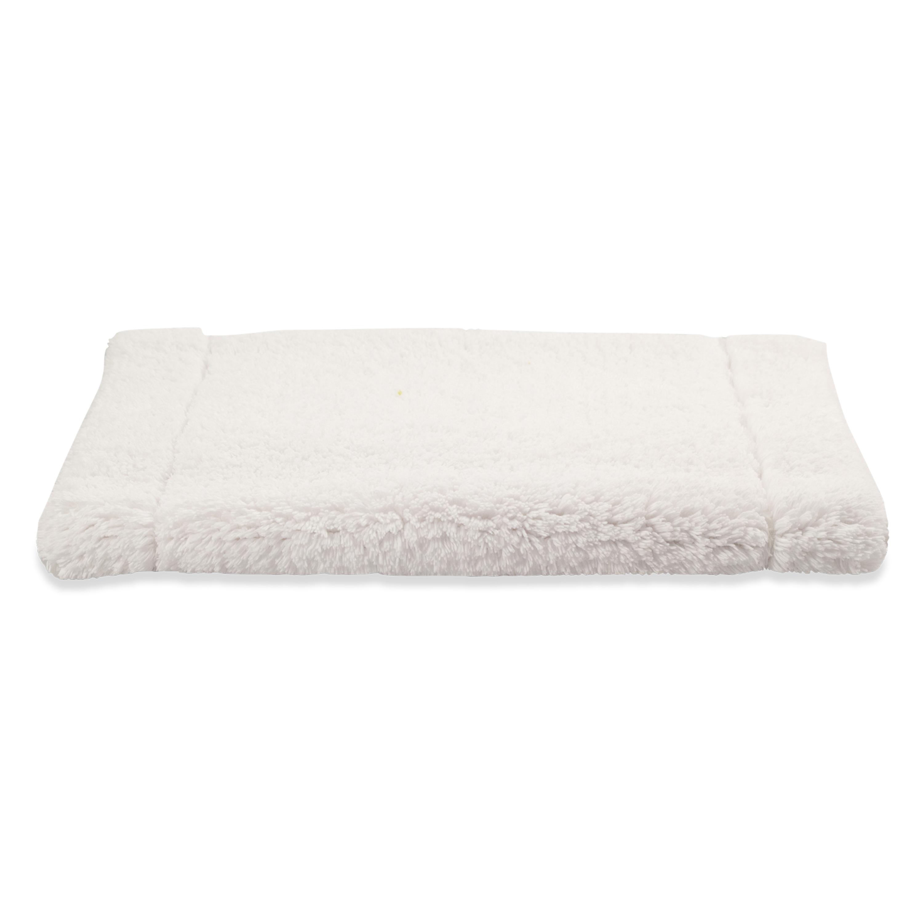 Crafted in a century-old mill in Portugal, this 100% cotton bath rug is fully reversible.