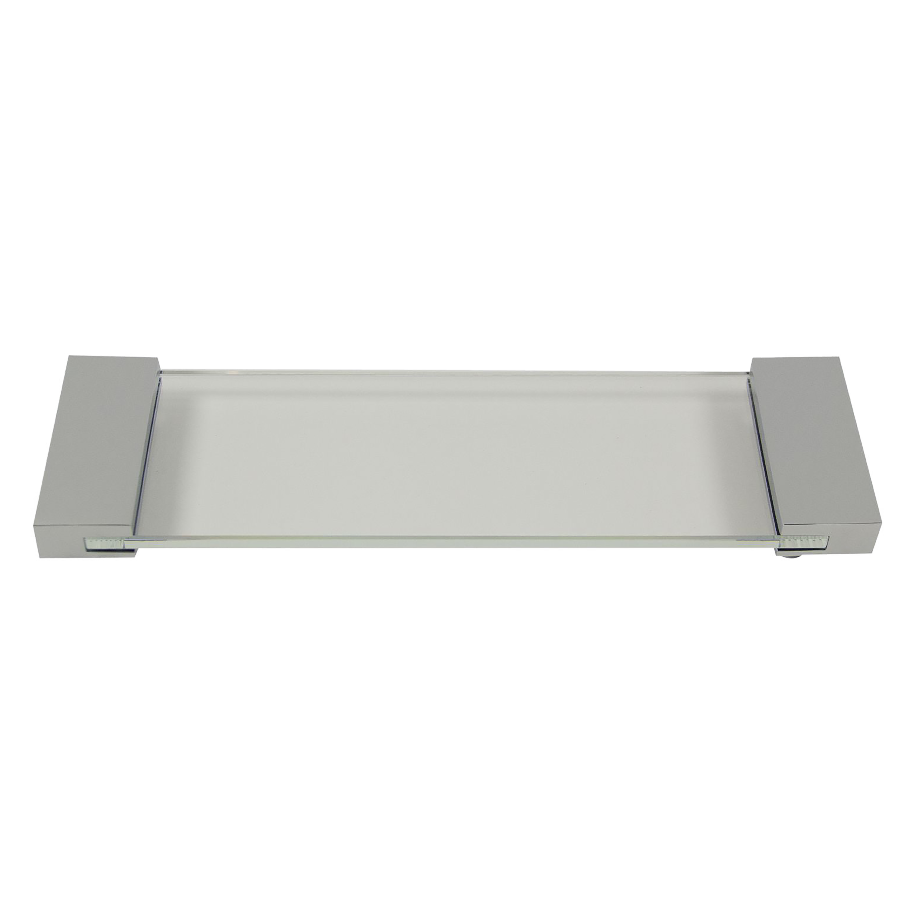 The Sky Collection features durable acrylic with chrome accents.