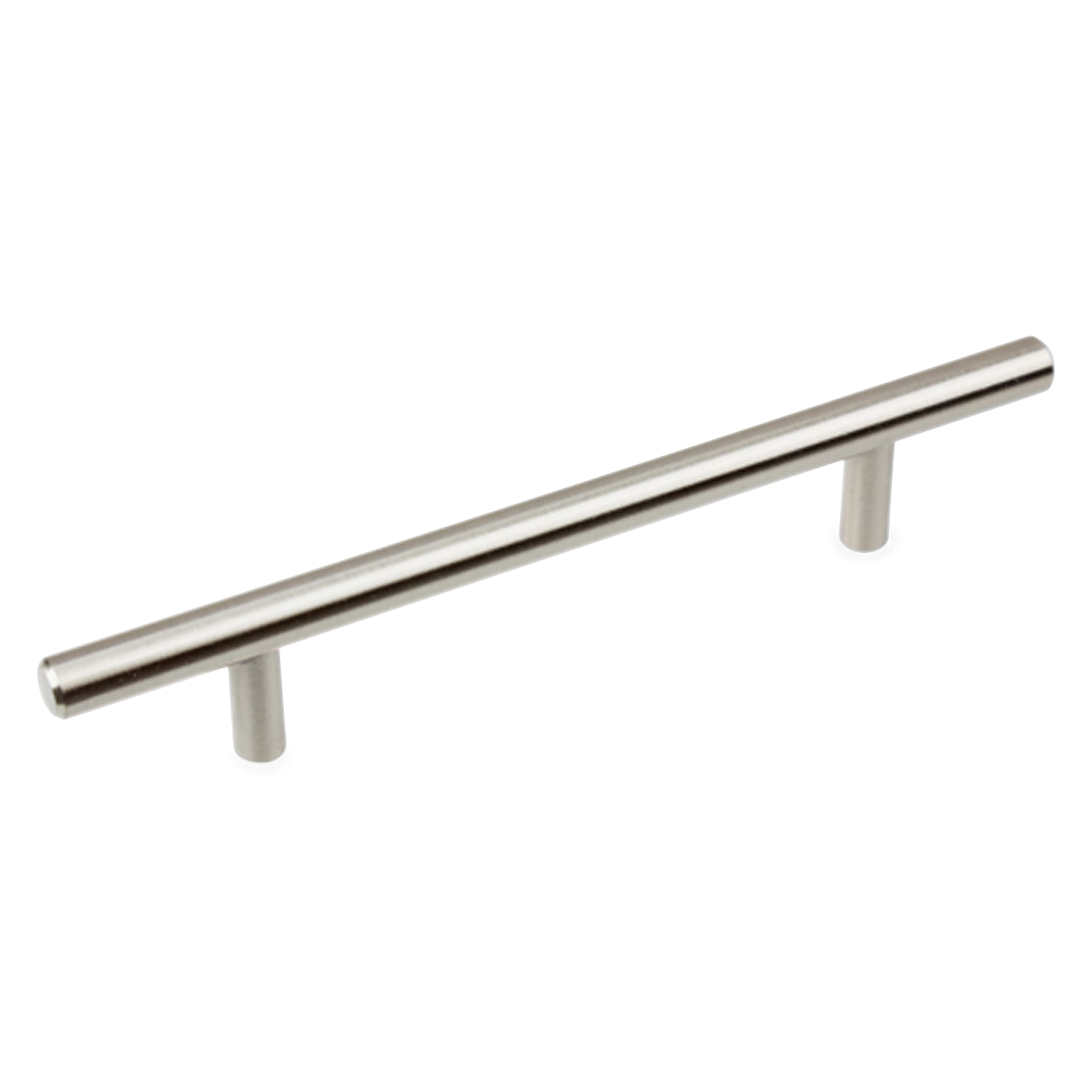 A seamless modern pull with a rounded handle and square corners.