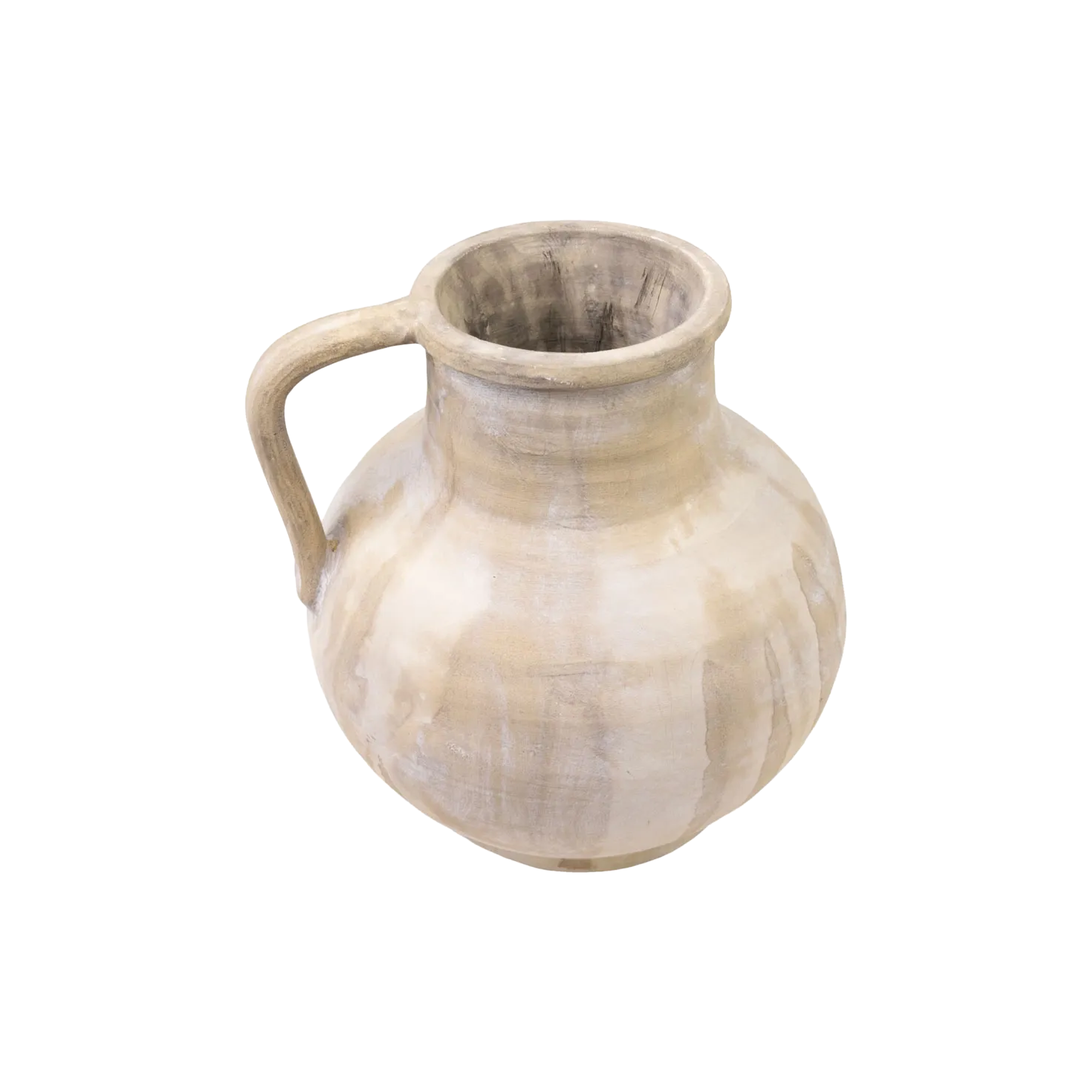 Clay Vase With Handle