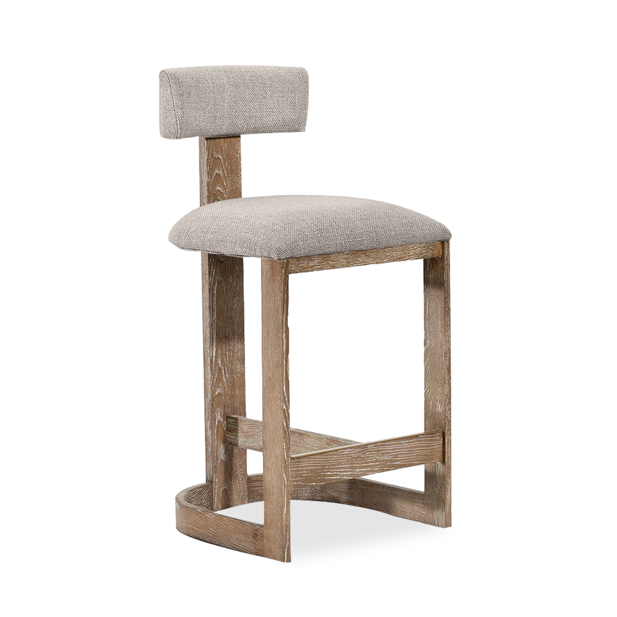 Bold and minimal, the Brooklyn Counter Stool will bring an organic touch to your space.