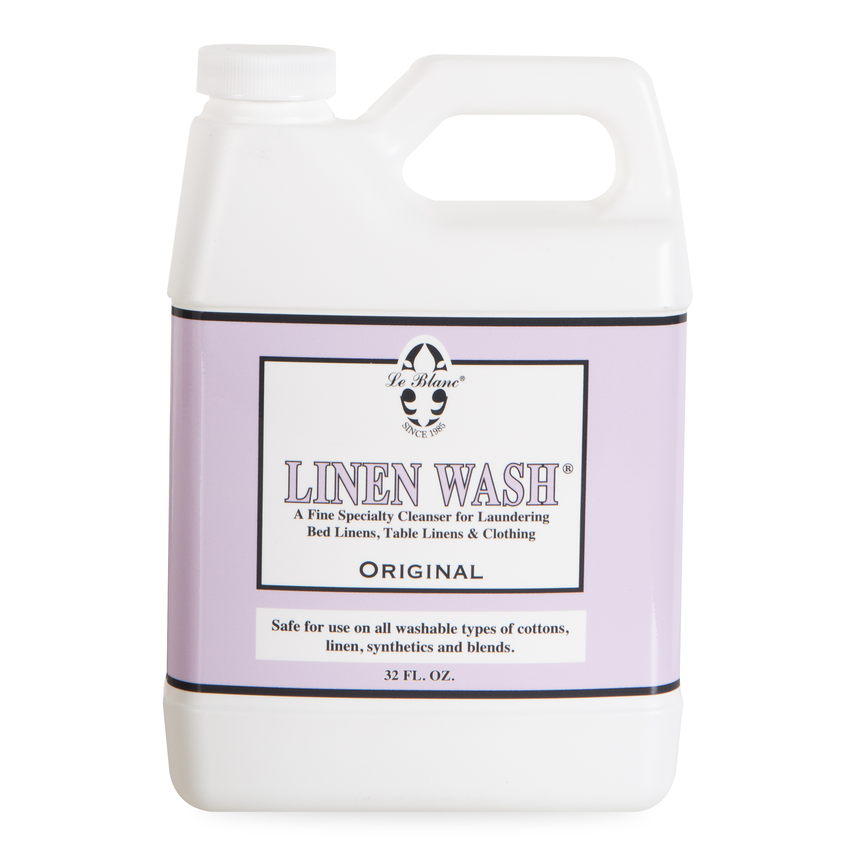 Le Blanc Linen Wash Original has a floral and fresh fragrance.