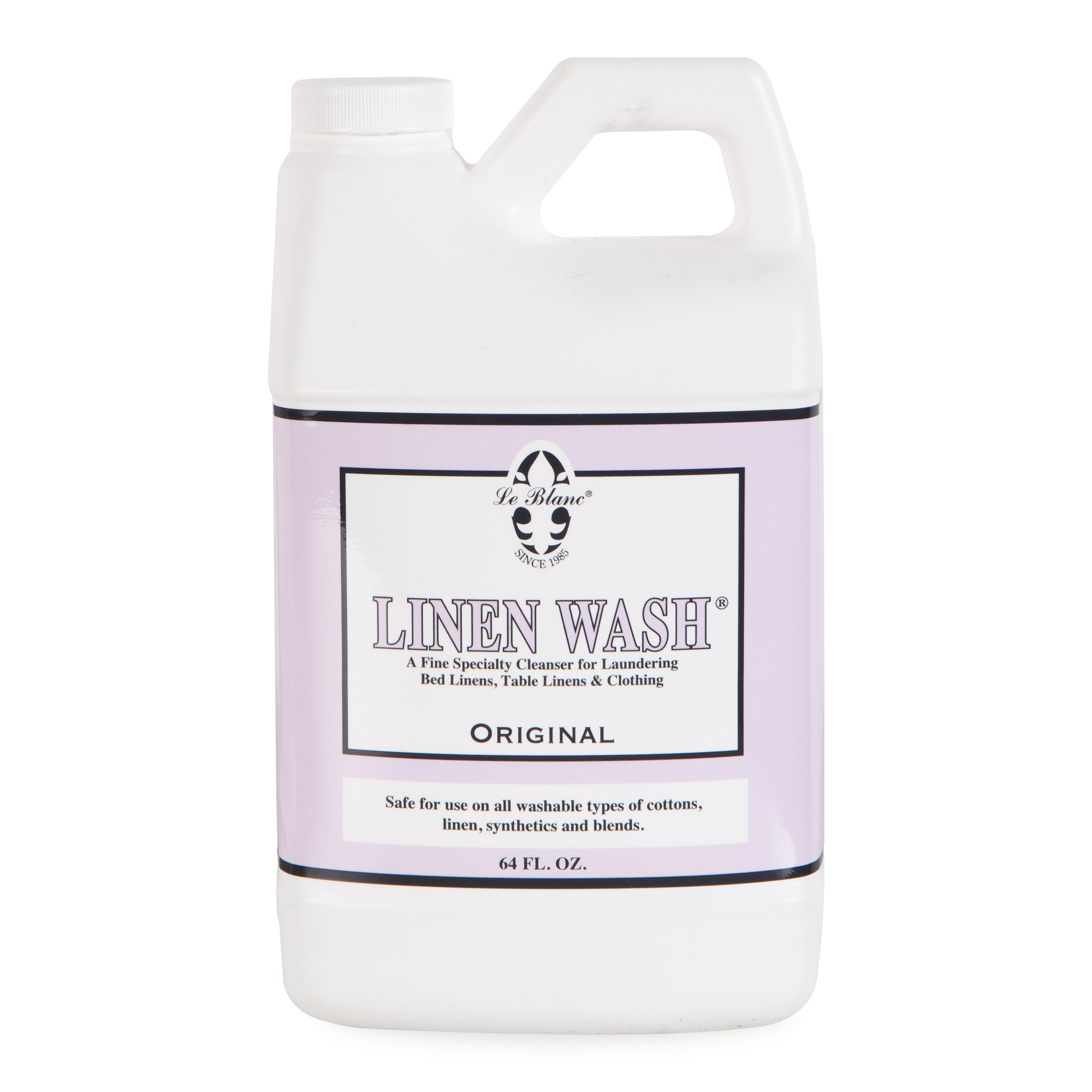 Le Blanc Linen Wash Original has a floral and fresh fragrance.