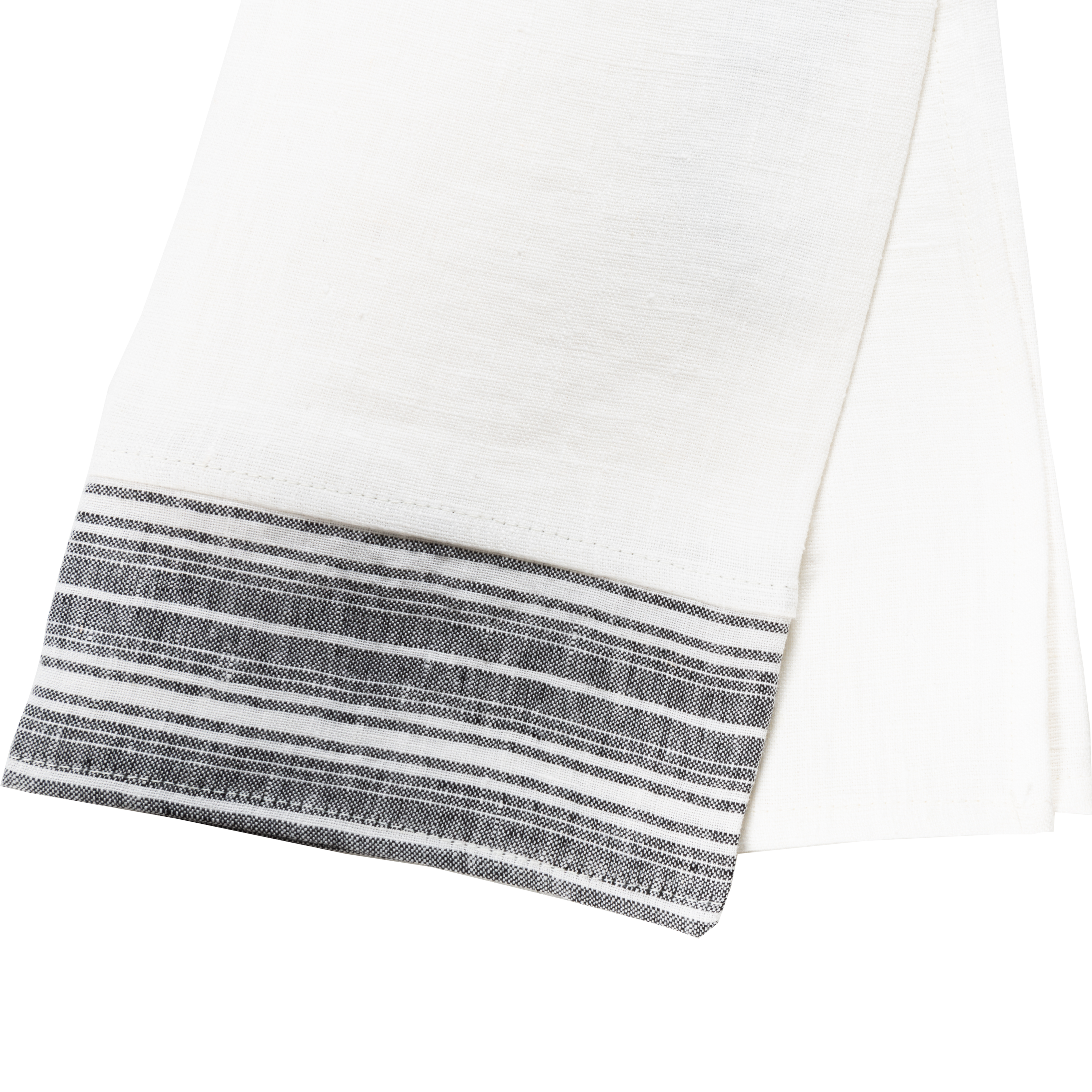 Linen Border Guest Towel