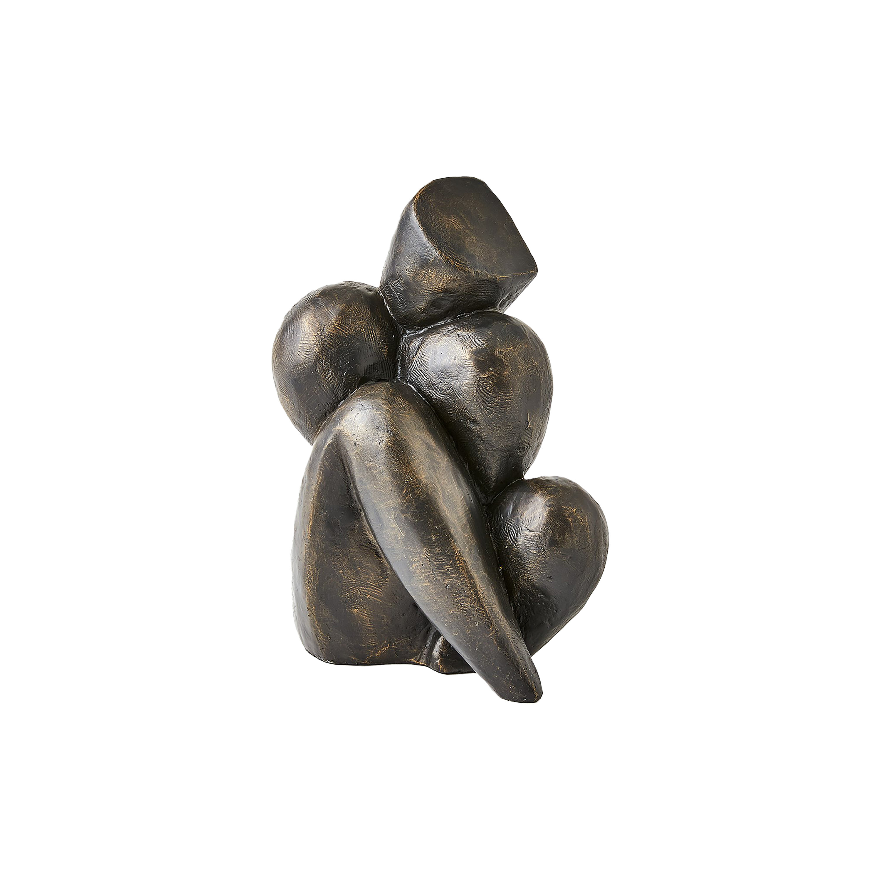 In a study of the beauty of human forms, the Figural Sculpture uses simple and pleasant shapes to define a elegant portrait.