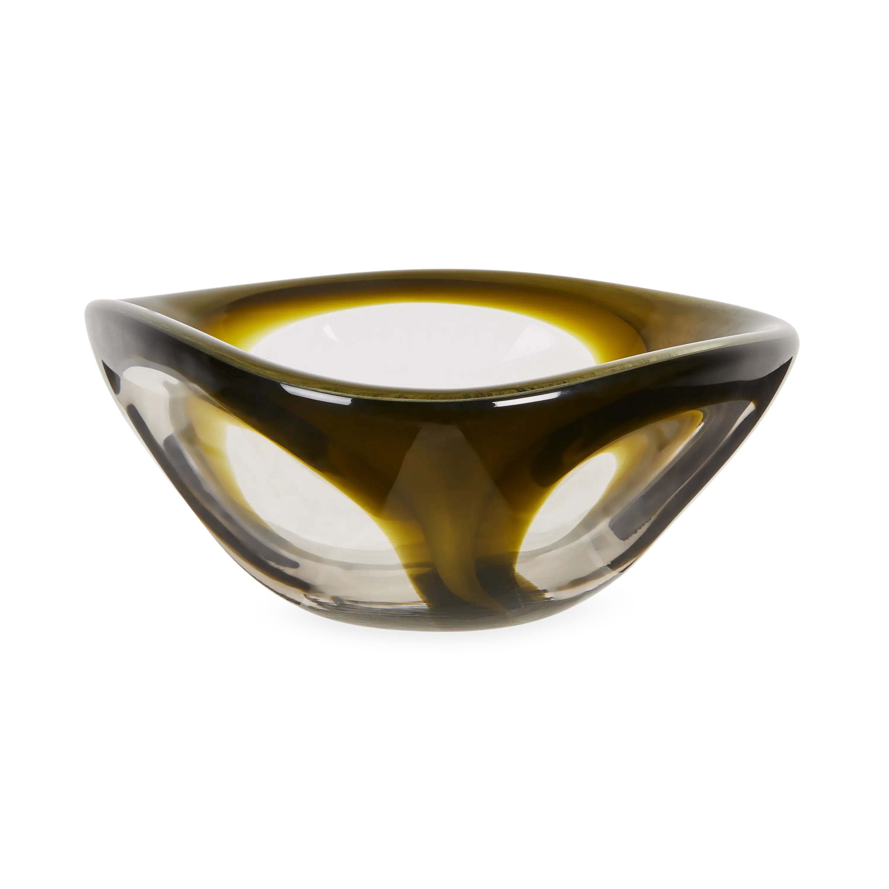 Two-Tone Art Glass Bowl