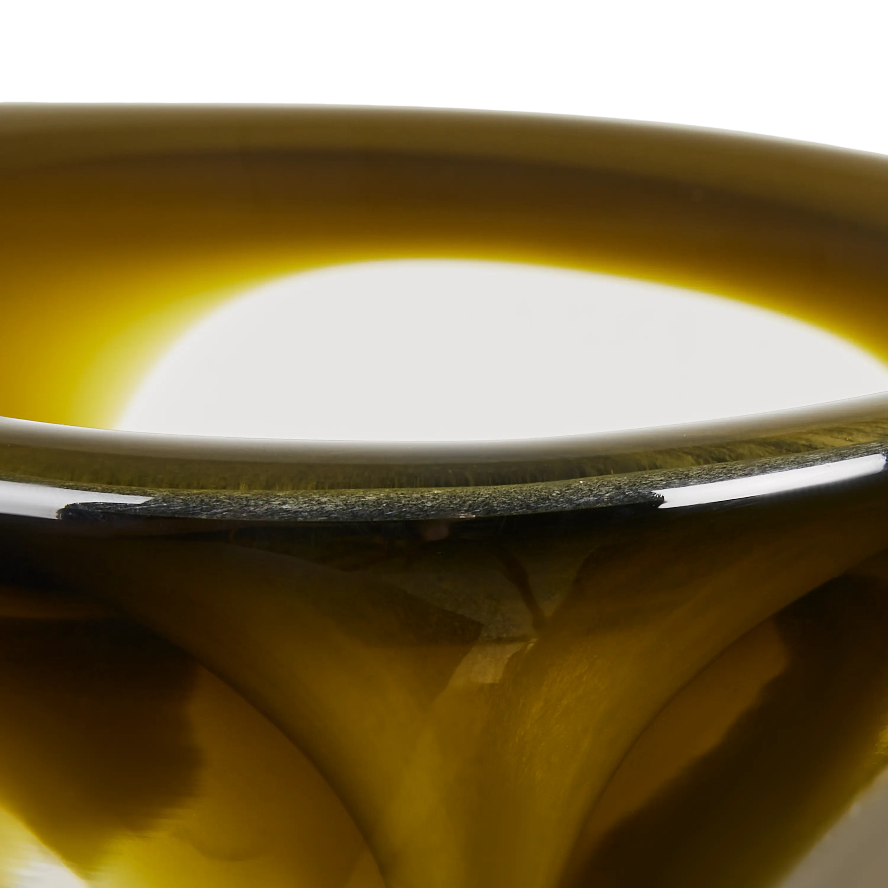 Two-Tone Art Glass Bowl