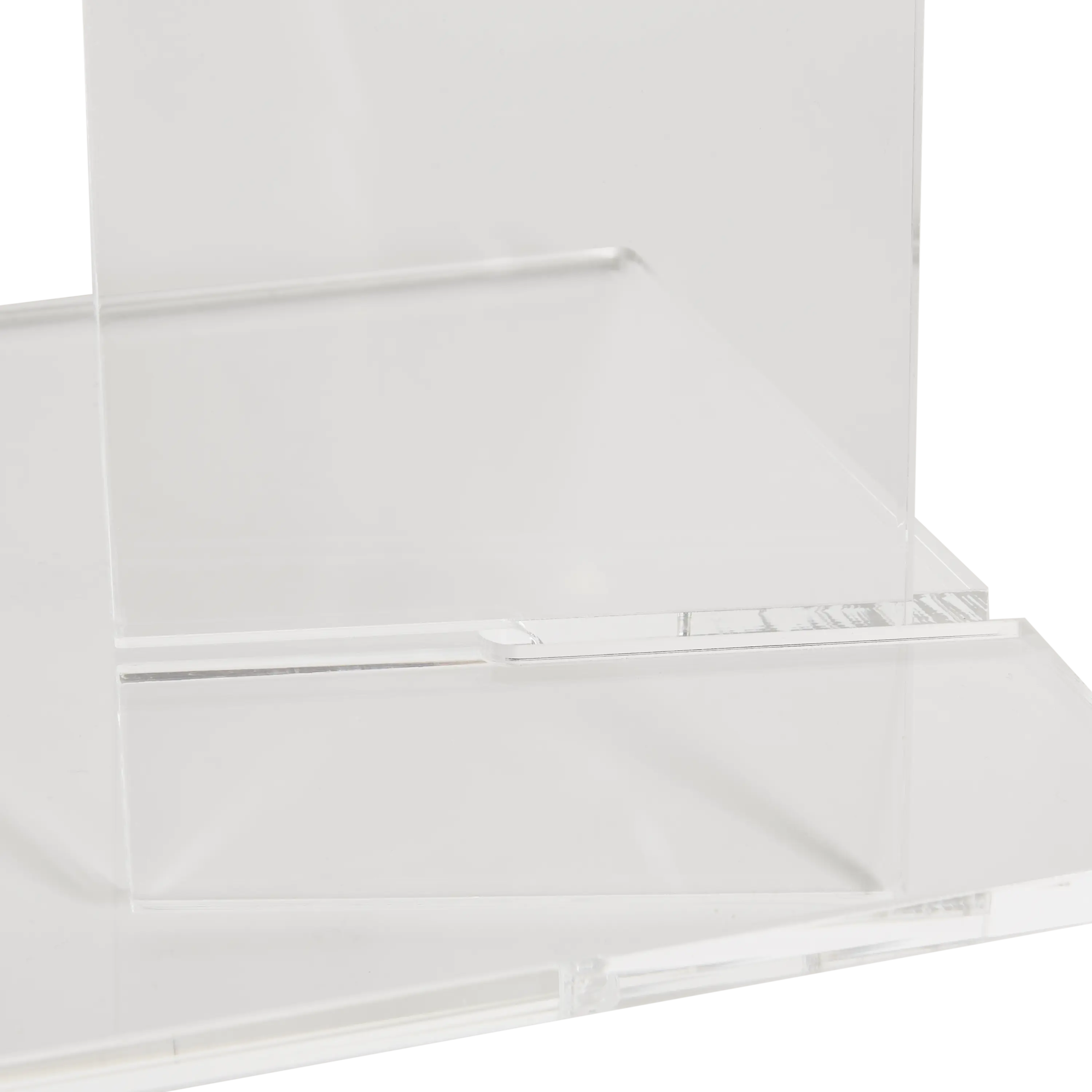 Lucite Vertical Book Stand
