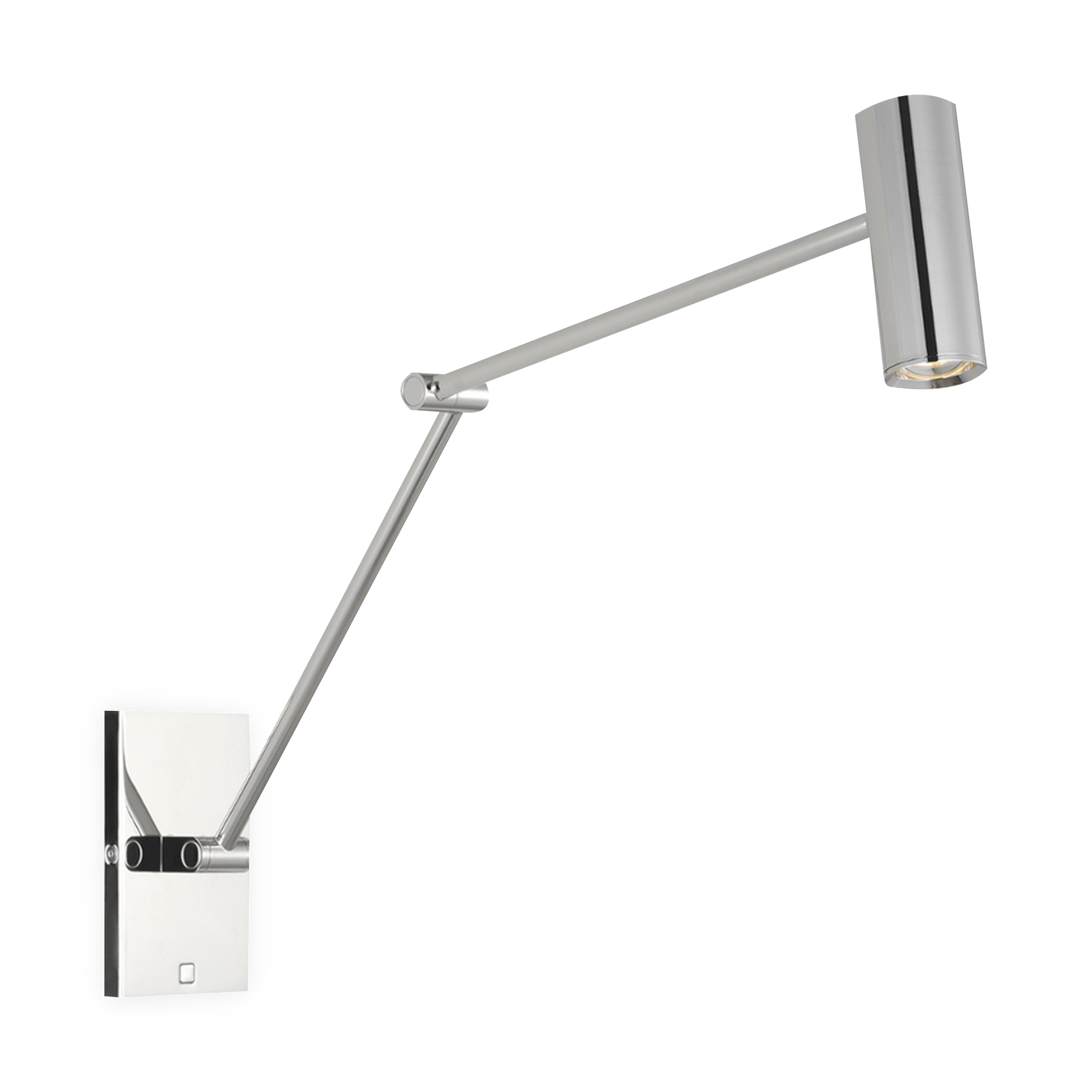 Head pivots/rotates 165 degrees to direct the light exactly where it is needed, also includes an Integrated push switch dimmer.