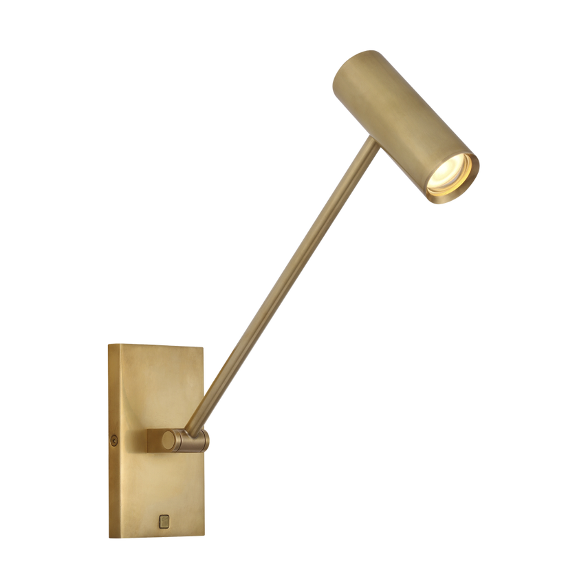 Head pivots/rotates 165 degrees to direct the light exactly where it is needed, also includes an Integrated push switch dimmer.
