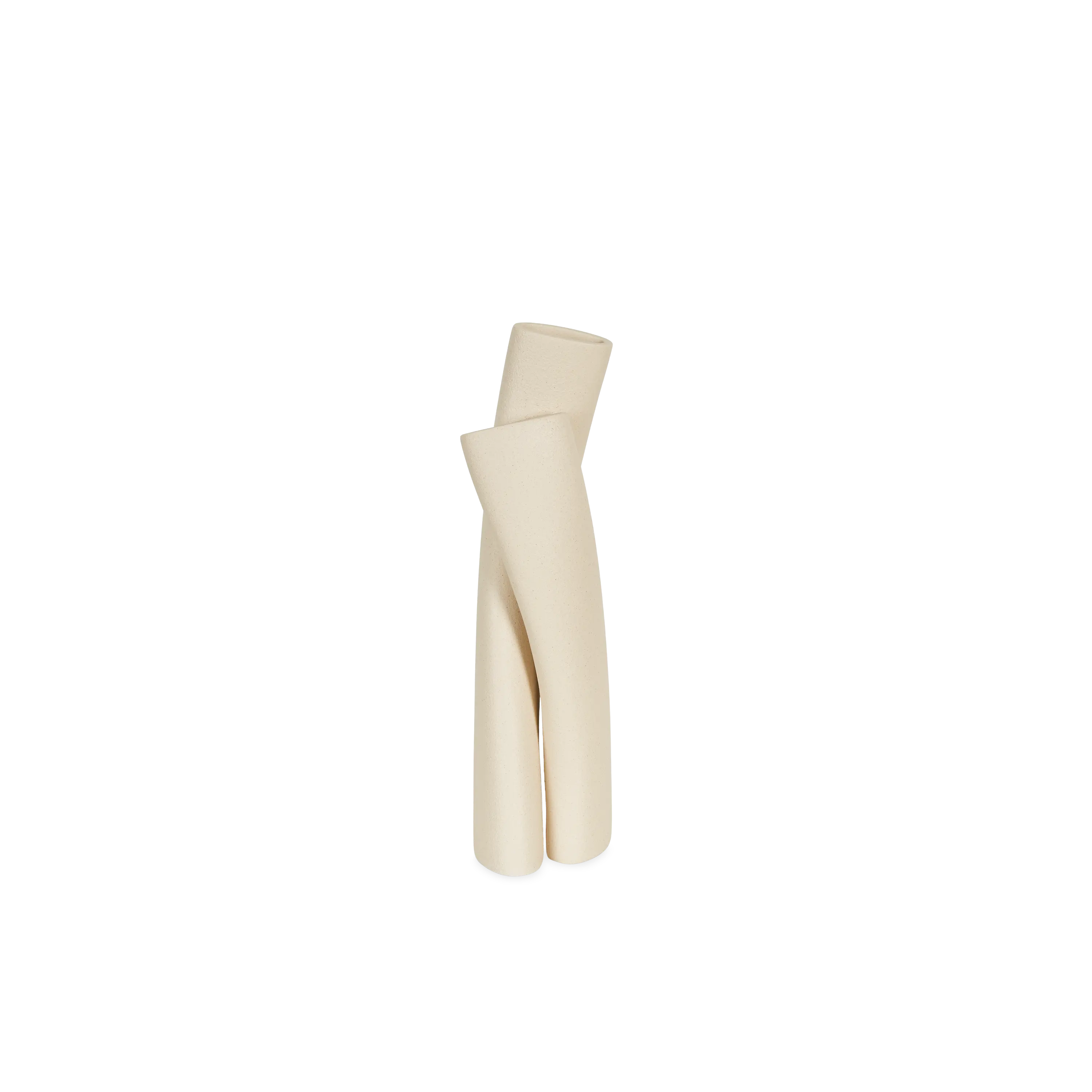 Twisted Ceramic Vase