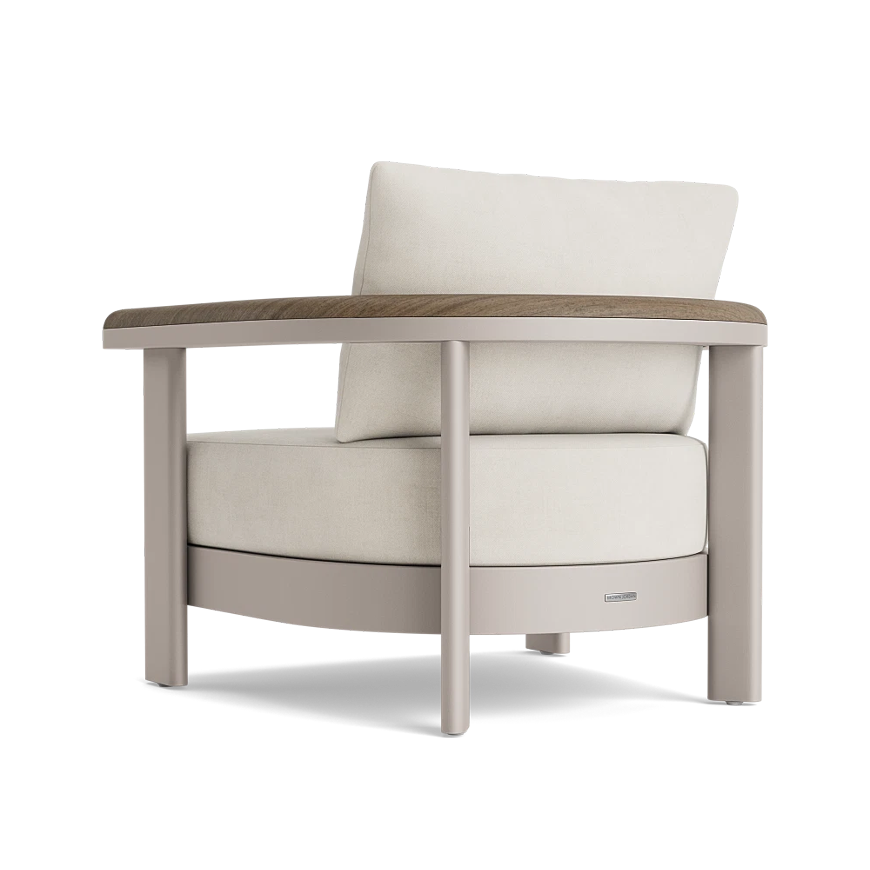 Luca Lounge Chair w/ Teak
