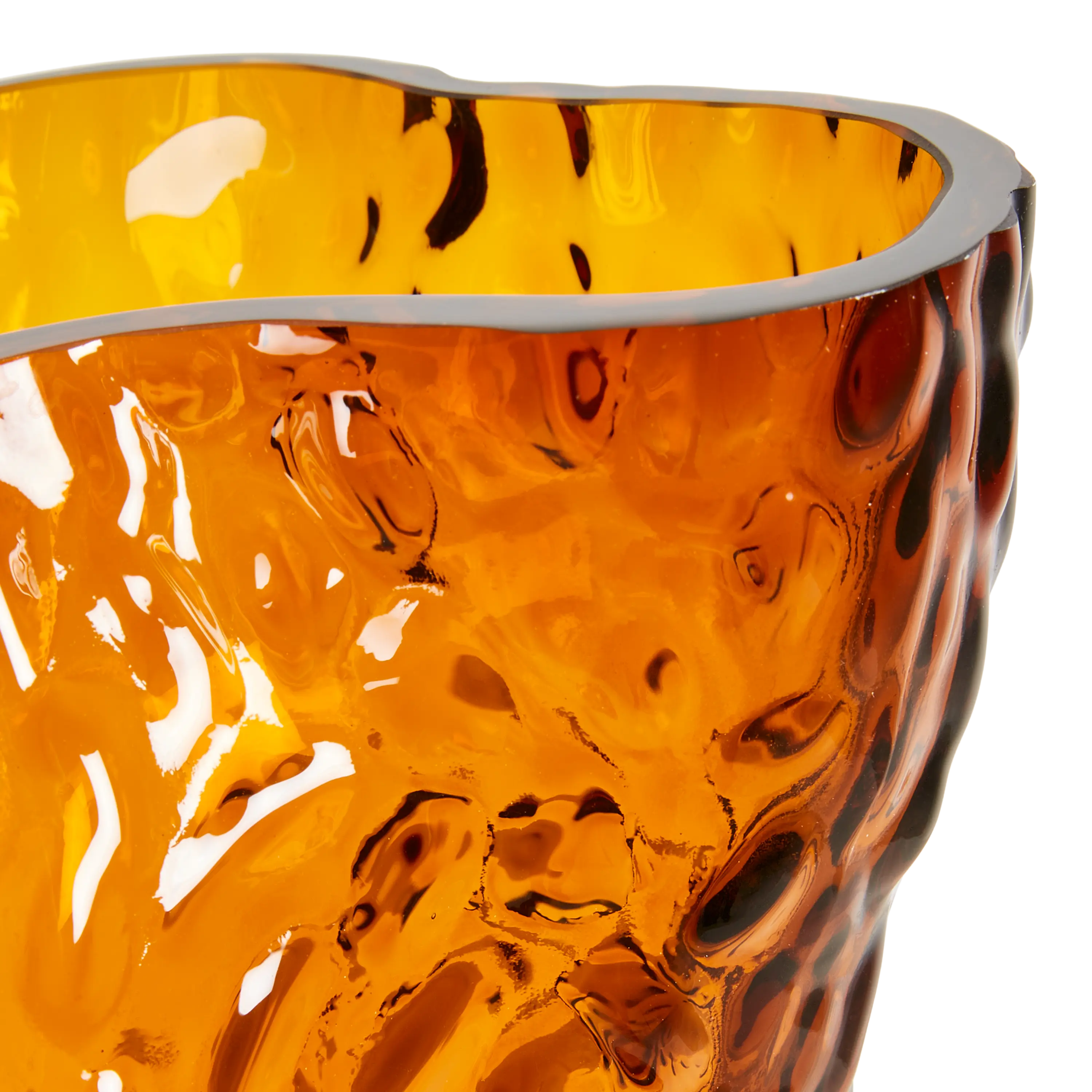 Ostrea Rock Glass Vase