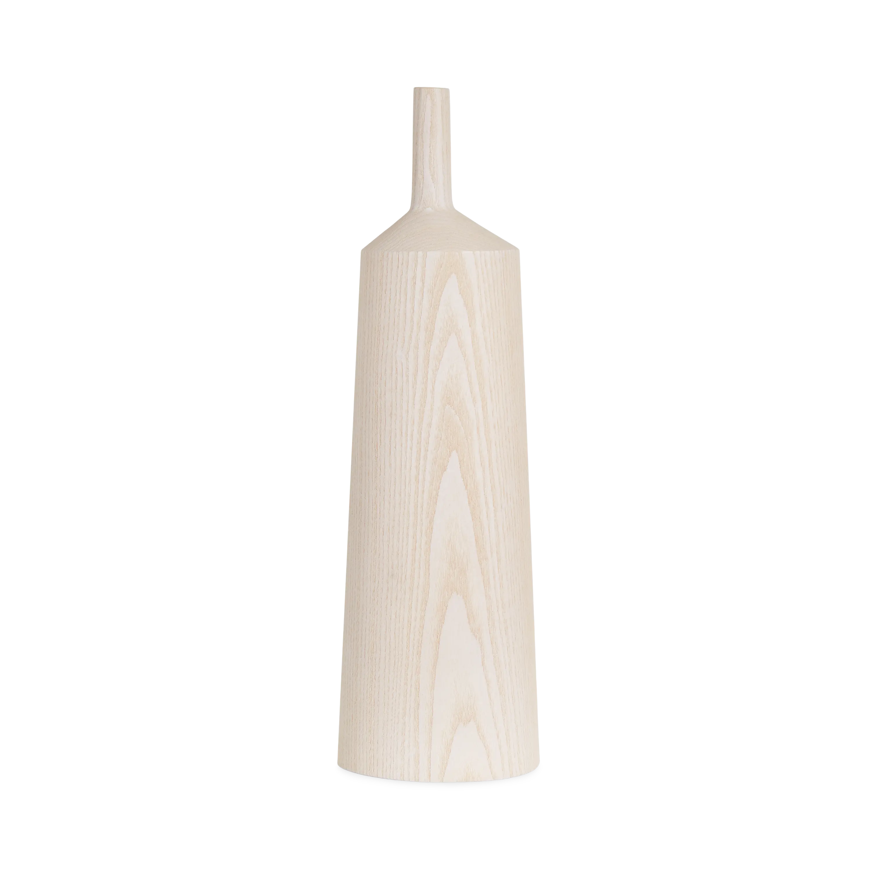 Bottiglia Ash Wood Vase