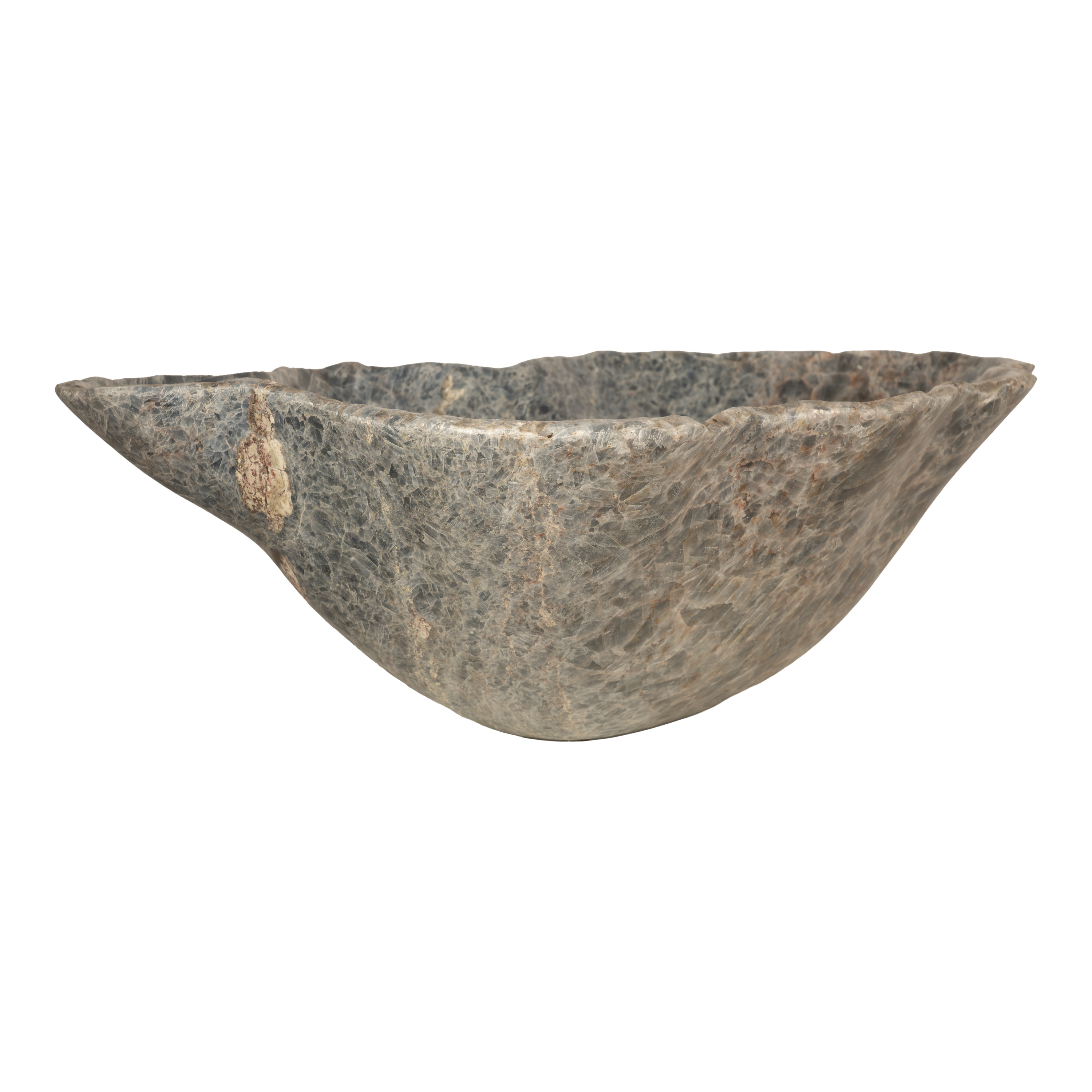 Blue Calcite Freeform Bowl