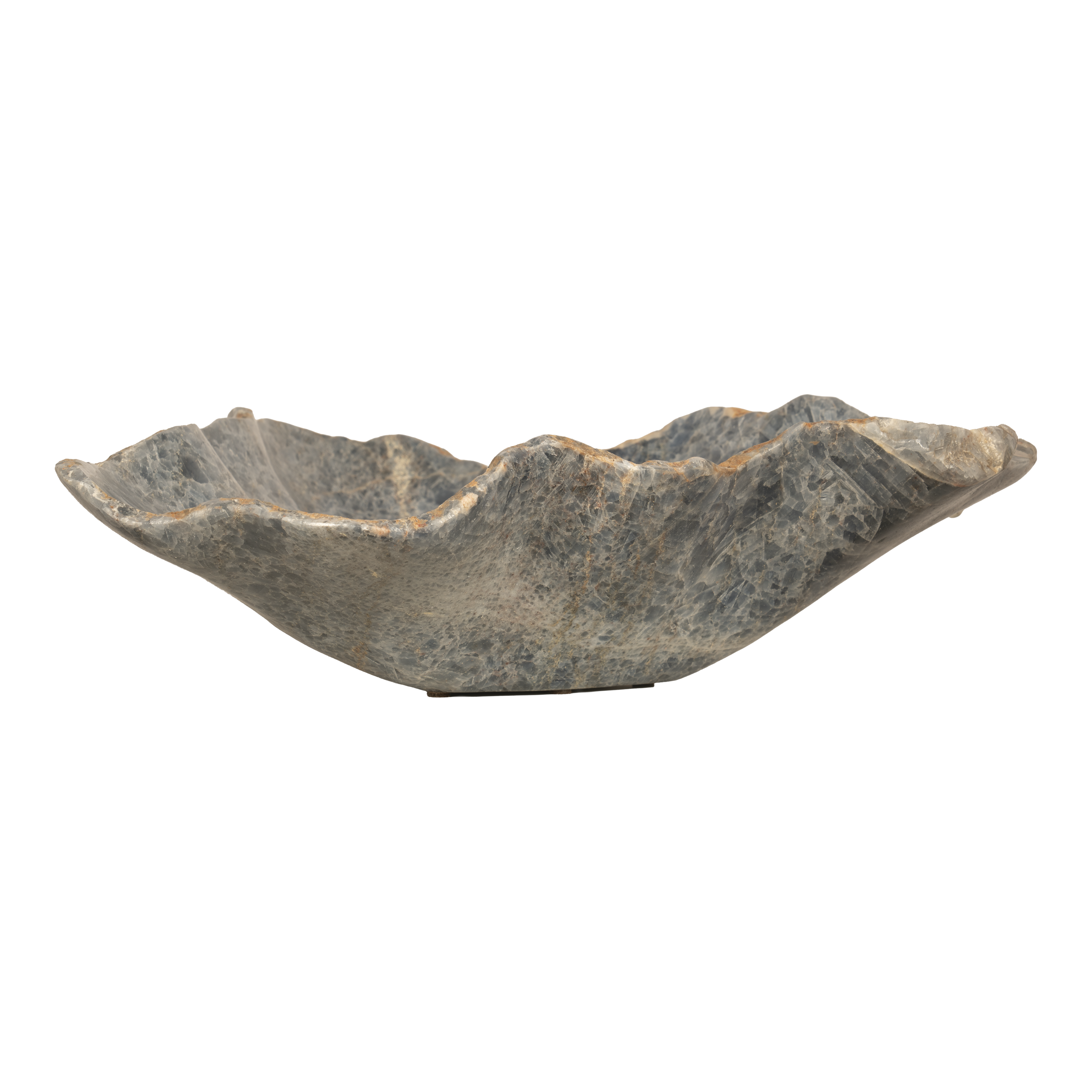 Blue Calcite Freeform Bowl