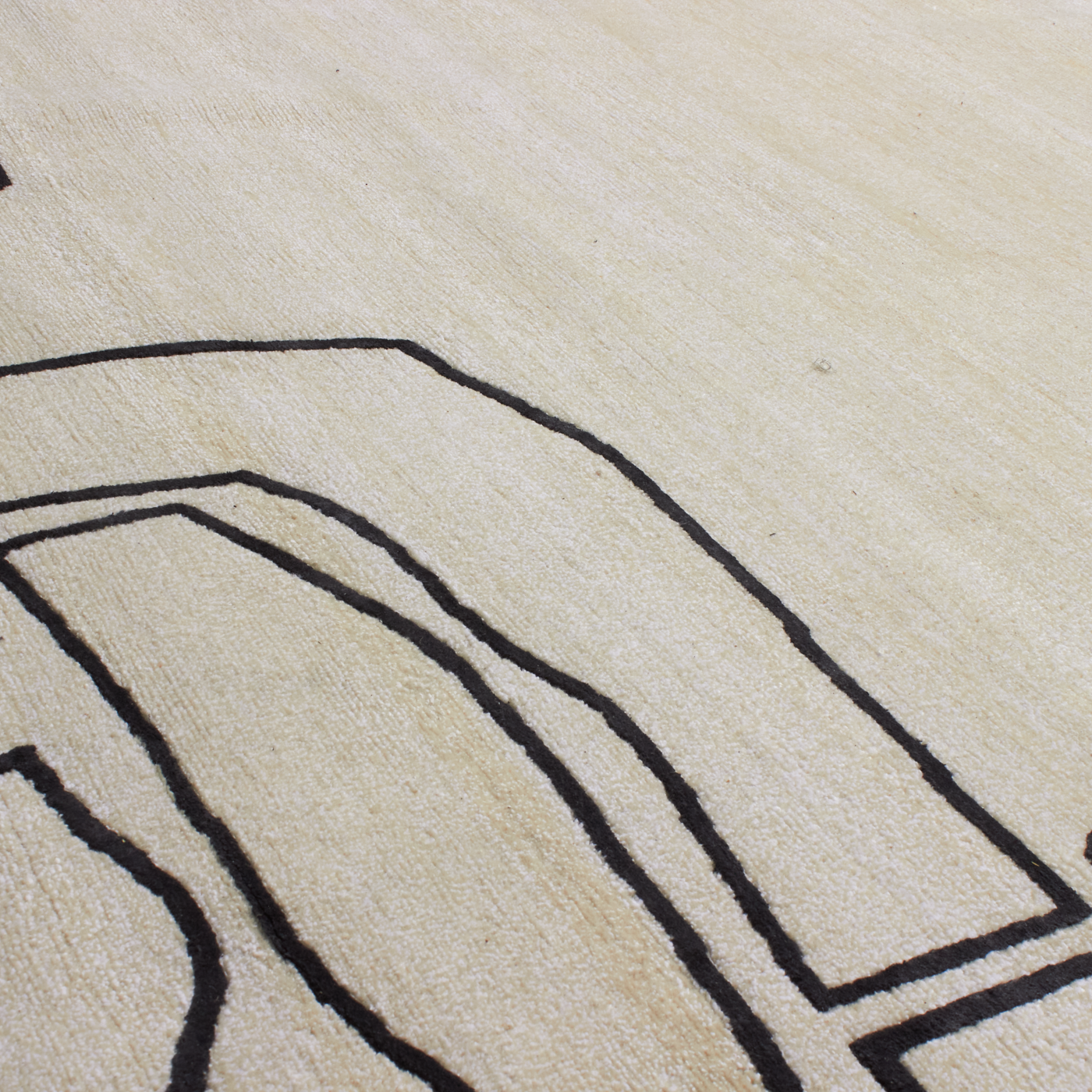 Inspired by works of Spanish Modernist sculpture, the Spanish Sculpture Collection explores geometric and abstract forms within the constructs of a rug.