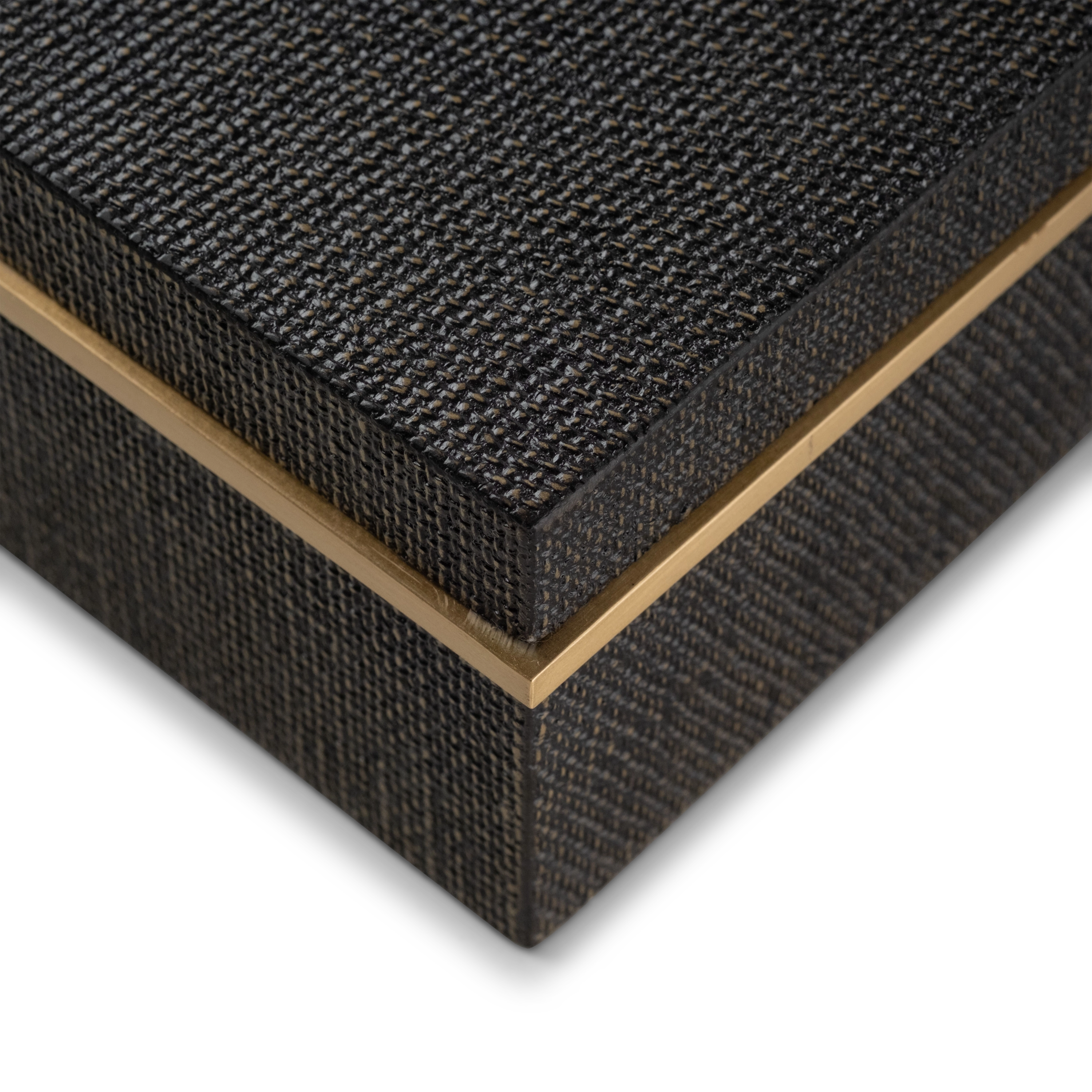 Raffia Weave Box