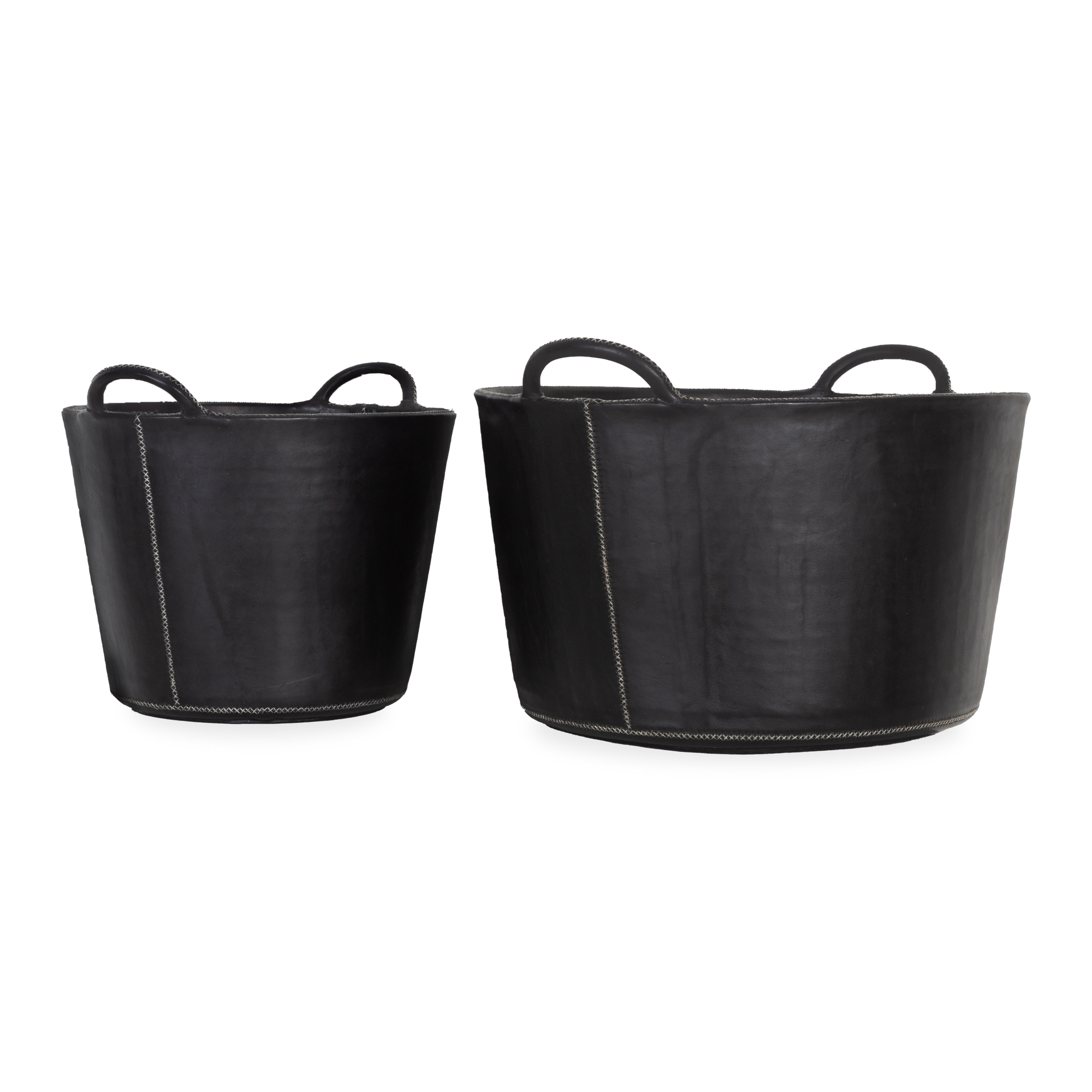 Solid Leather Basket