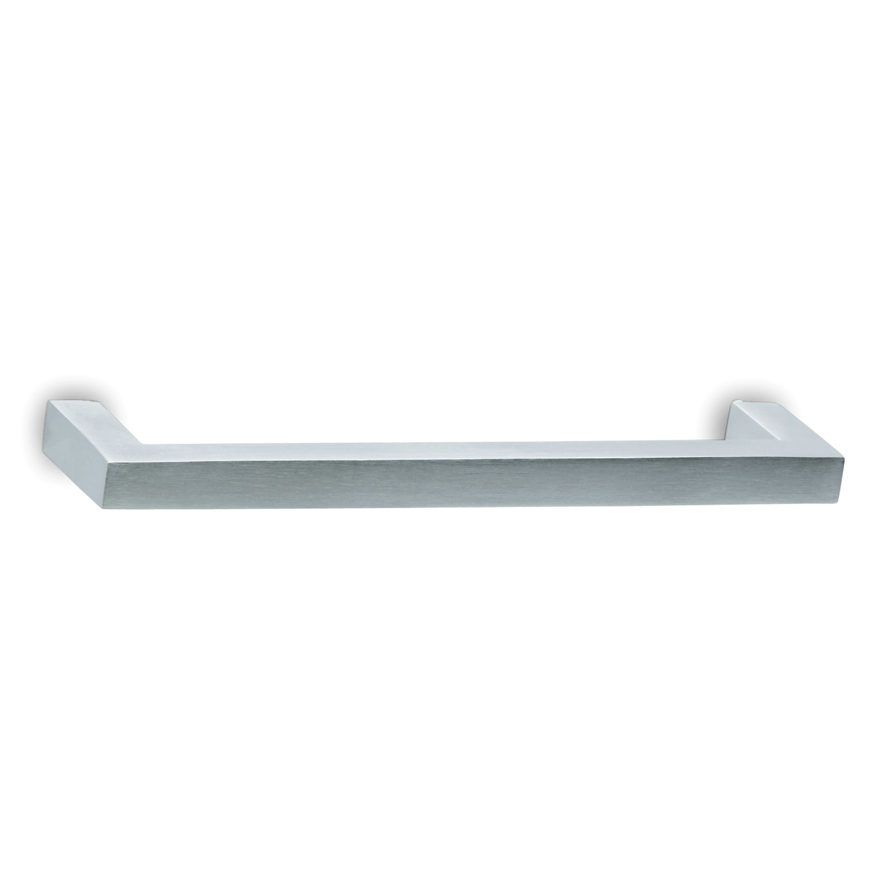 A sleek, modern cabinet pull in.