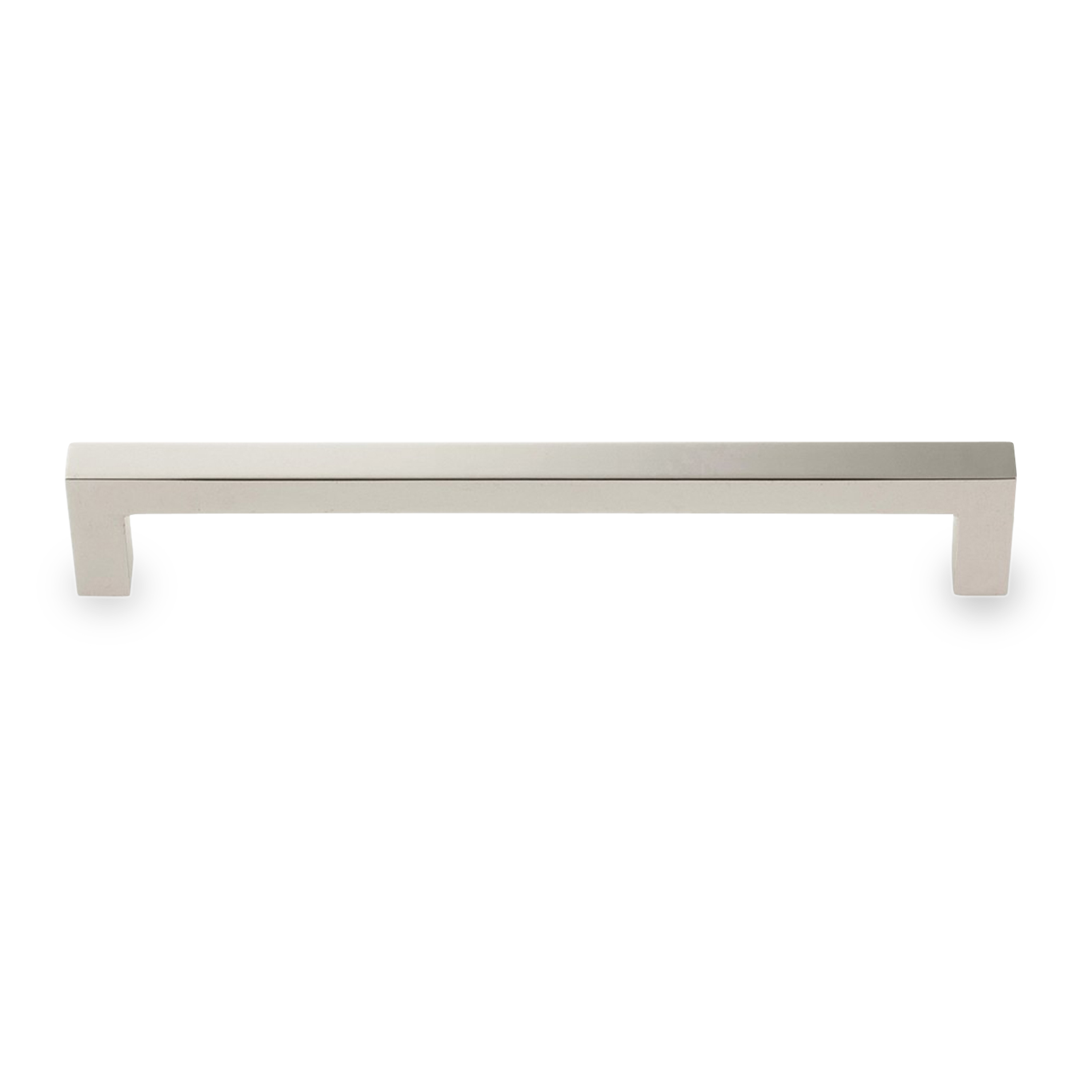 A sleek rectangular pull.