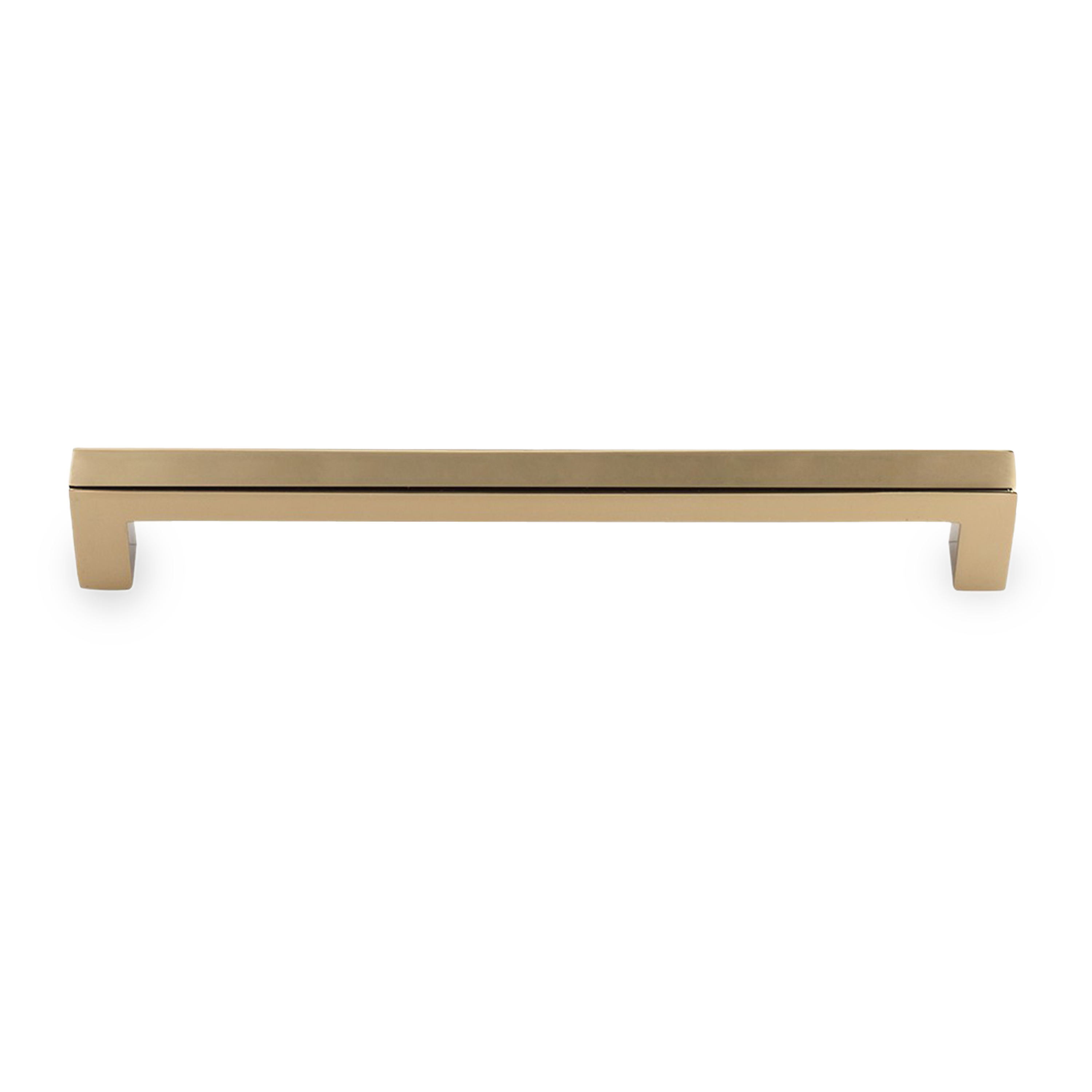 A sleek rectangular pull.