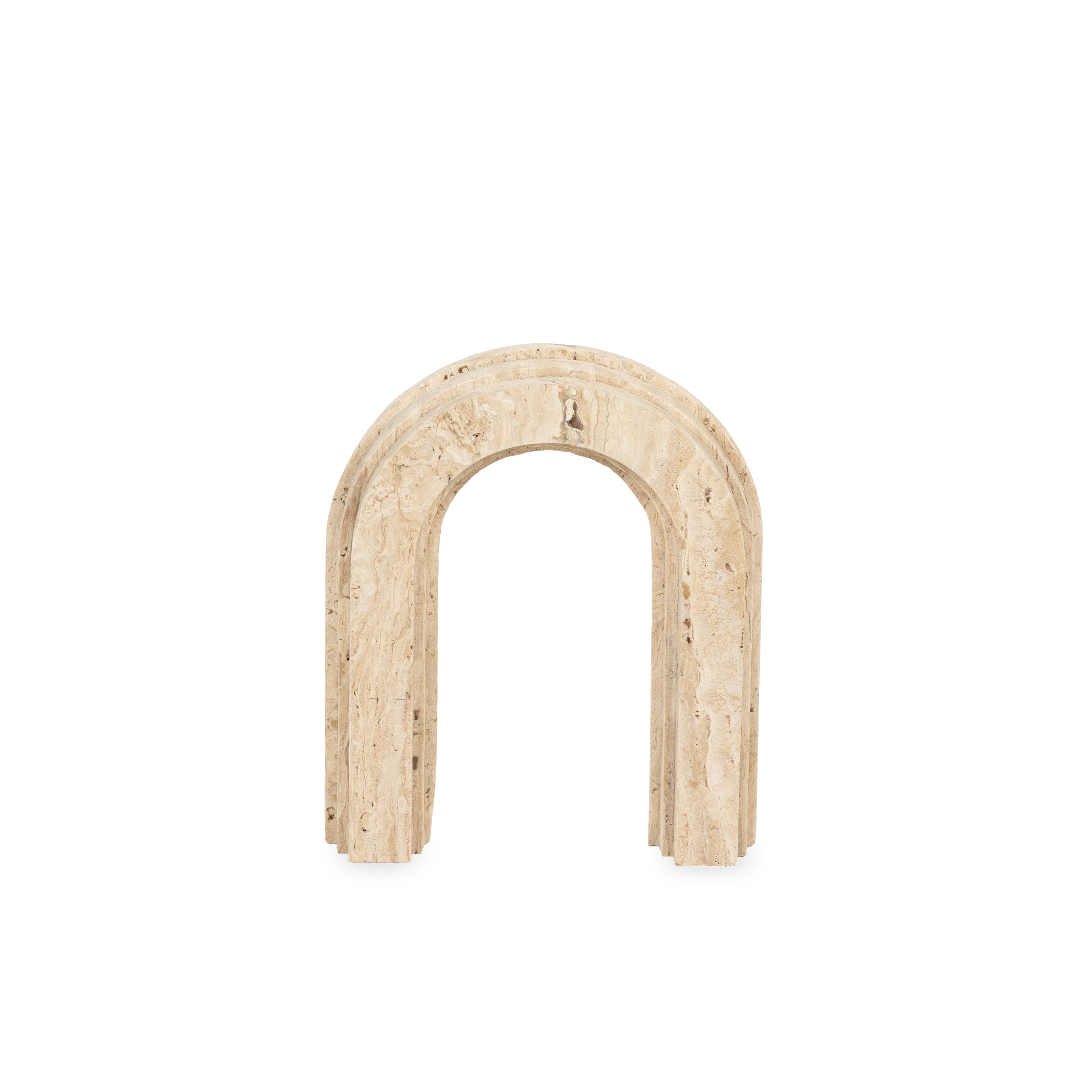 Understated sculptural forms.