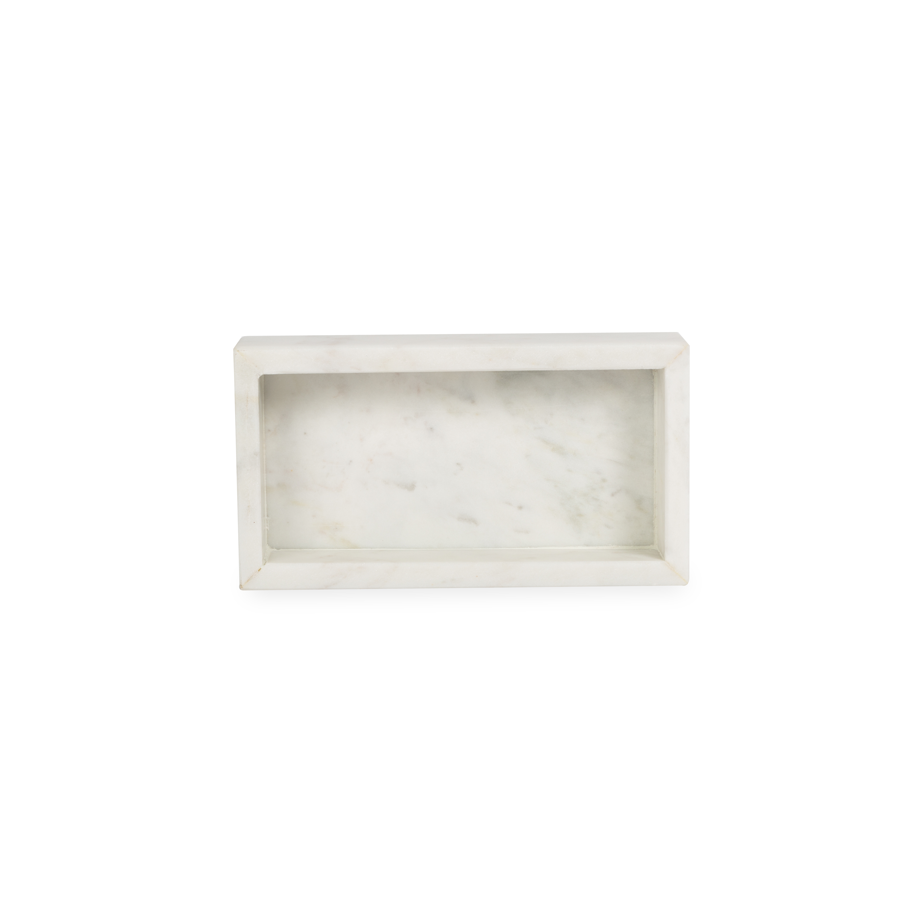 A collection of solid marble countertop pieces with a matte finish.