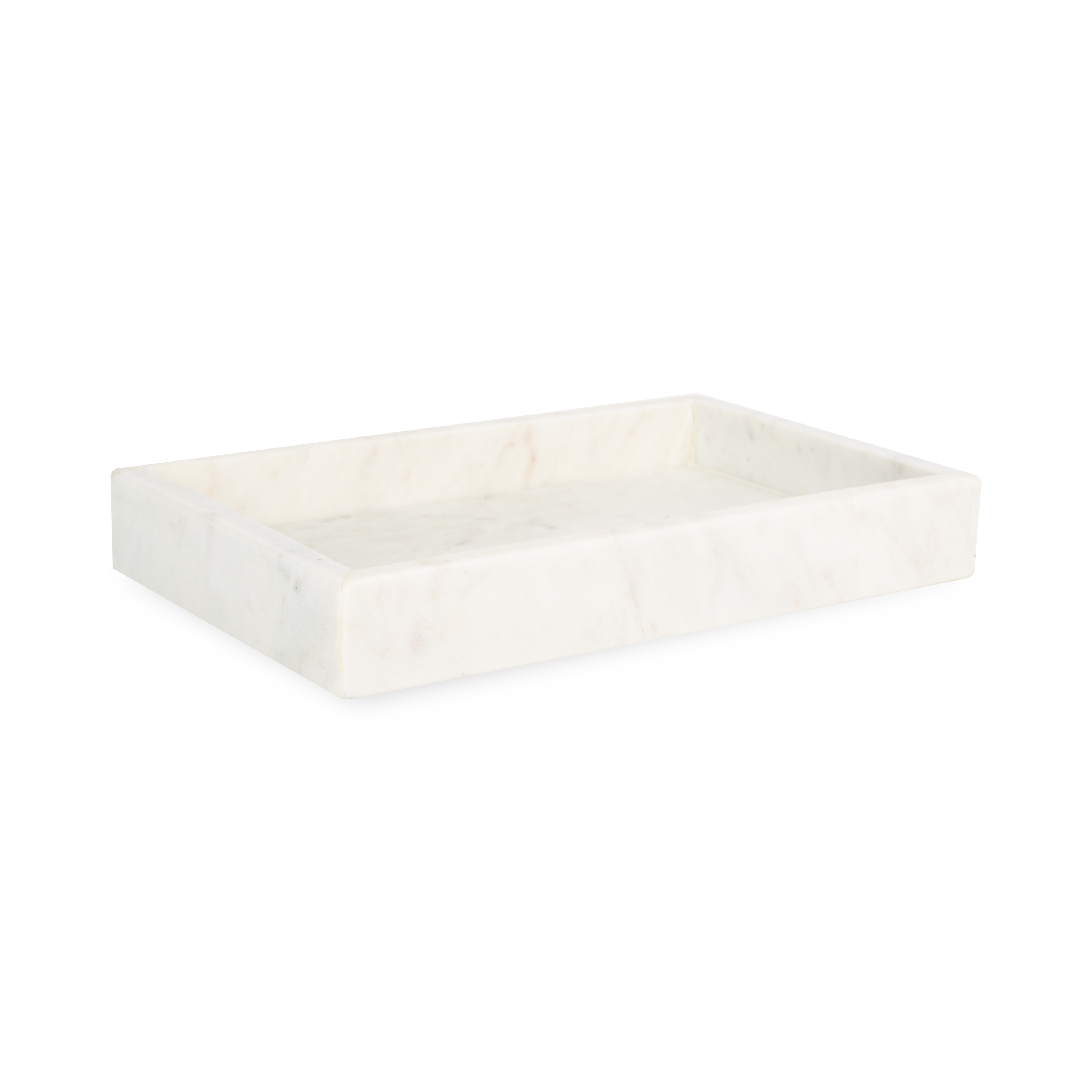 A collection of solid marble countertop pieces with a matte finish.