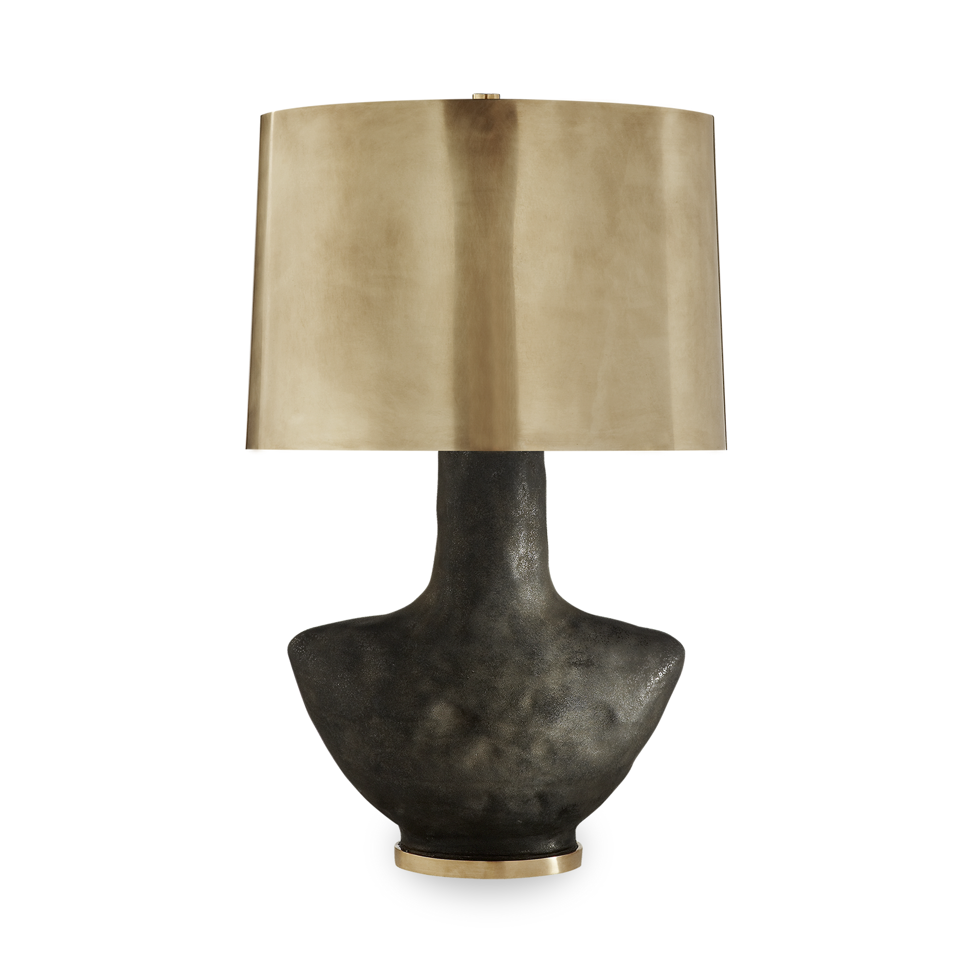 The Armato Small Table Lamp features a distinctive design and  soulful vibe.