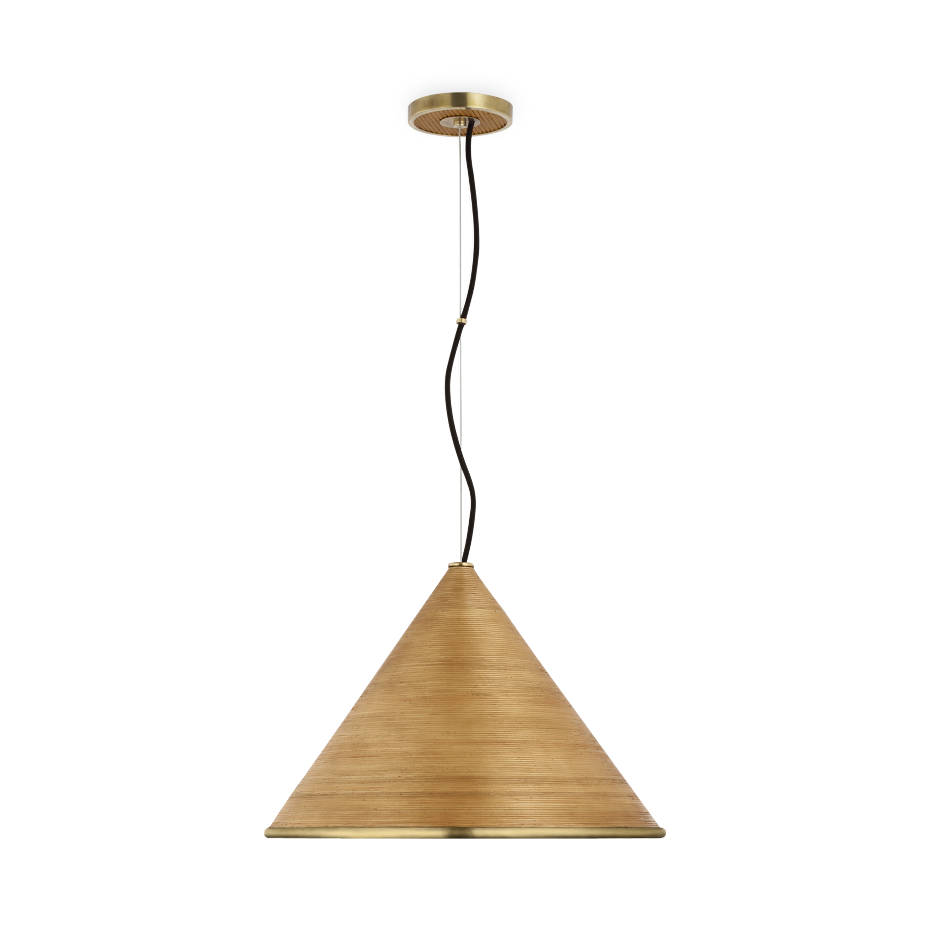 The Reine Large Pendant Lamp offers a fresh mix of continental and classic style, emphasizing the antiques and collections that create a special setting.