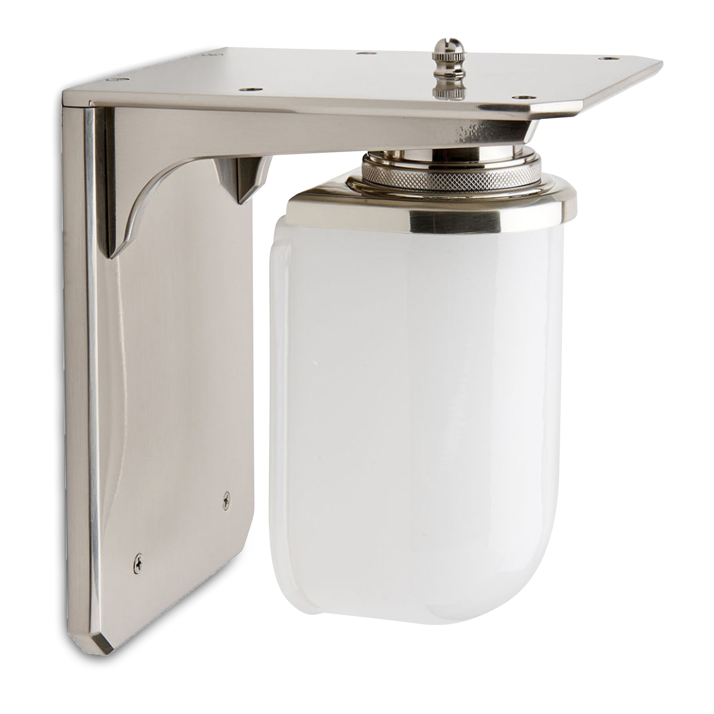The Waterworks RW Atlas Wall Sconce is a ground-breaking, industrial-inspired light fixture that entices with powerful shapes, genuine materials and unique aesthetic details.