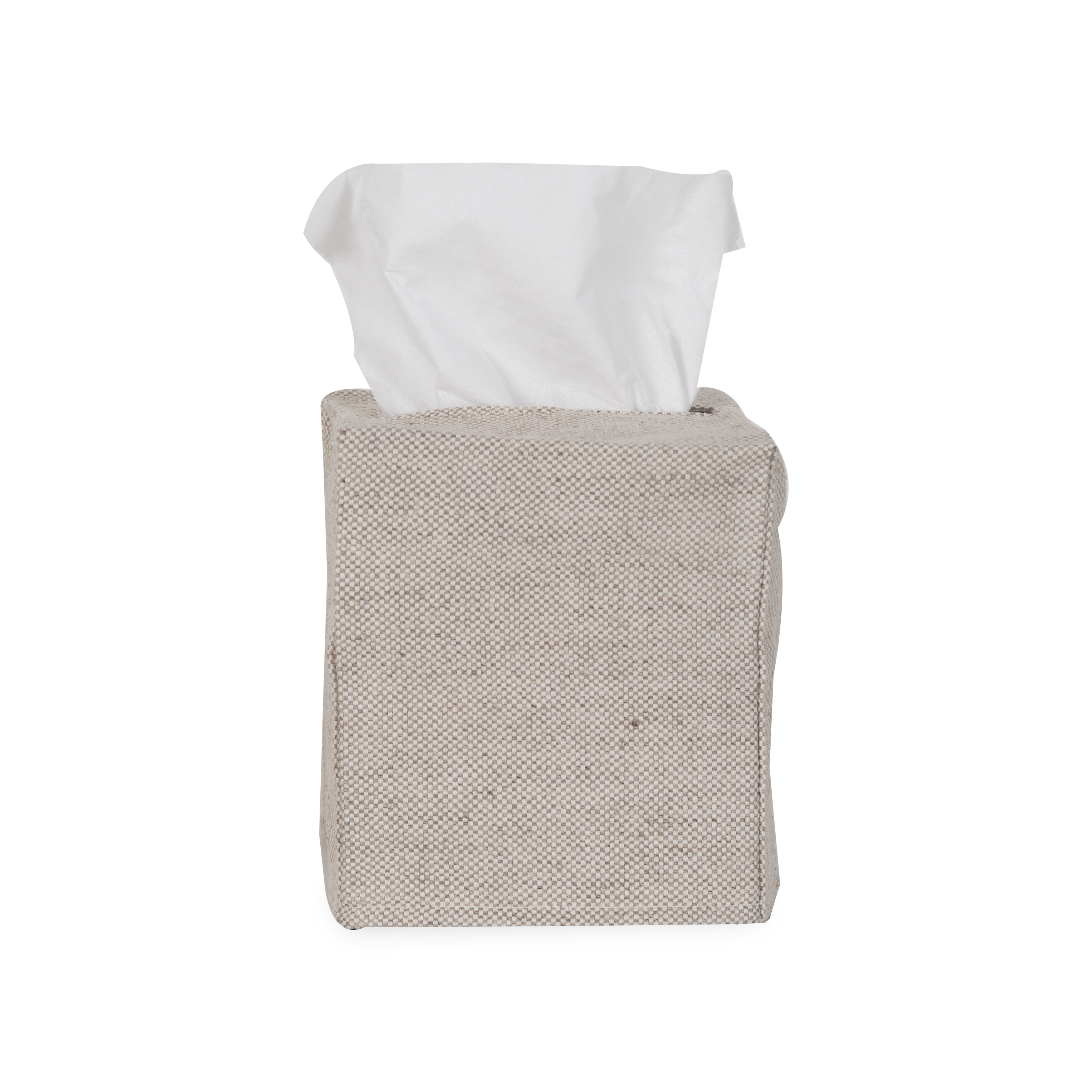 Using a beautiful 100% linen, The Linen Tissue Box Cover provides a neutral palette to any tissue box, which improves on stylistic decisions for any countertop or nightstand.