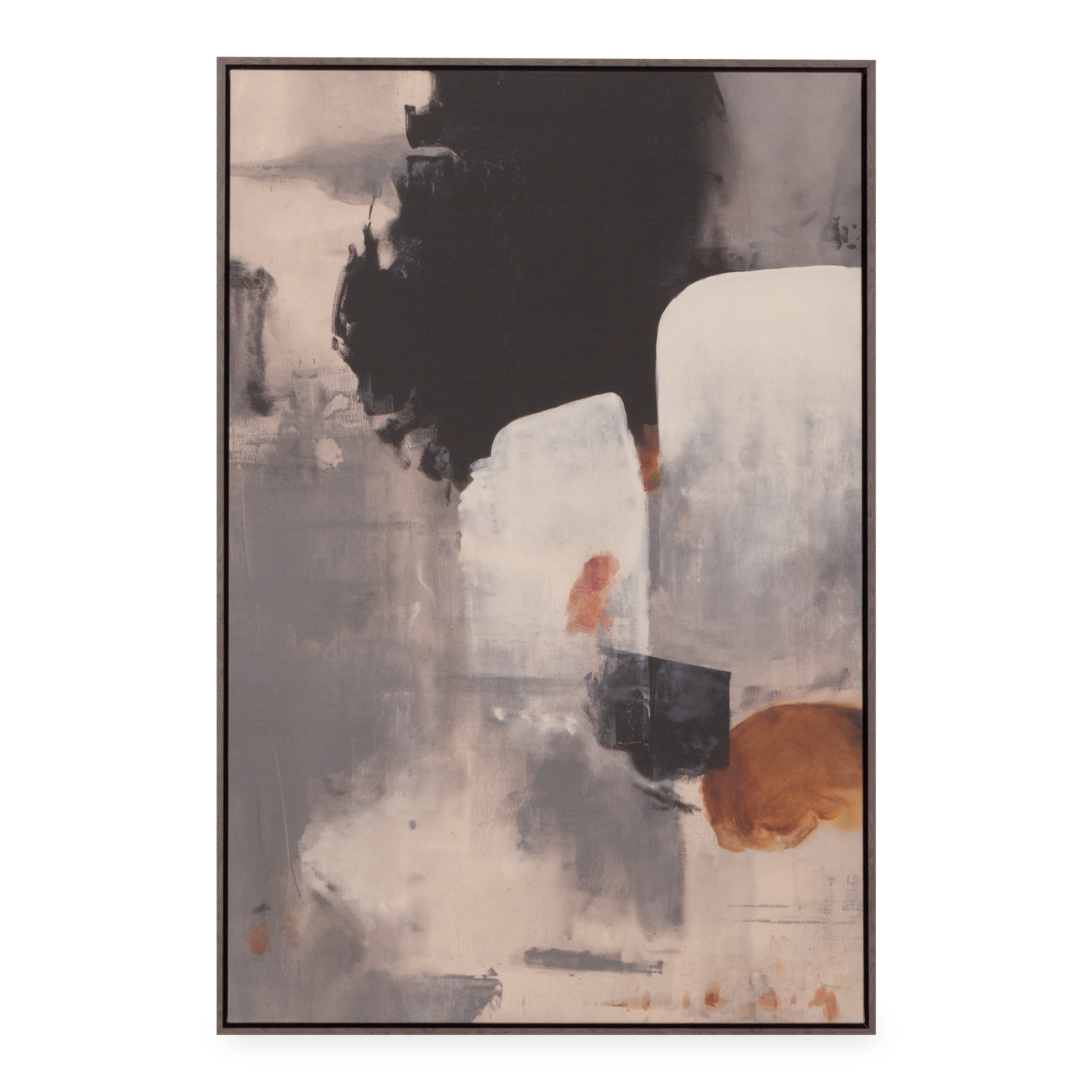 Enthralling and captivating, this artworks use a dynamic range of visual textures and tones to draw the viewer's attention.