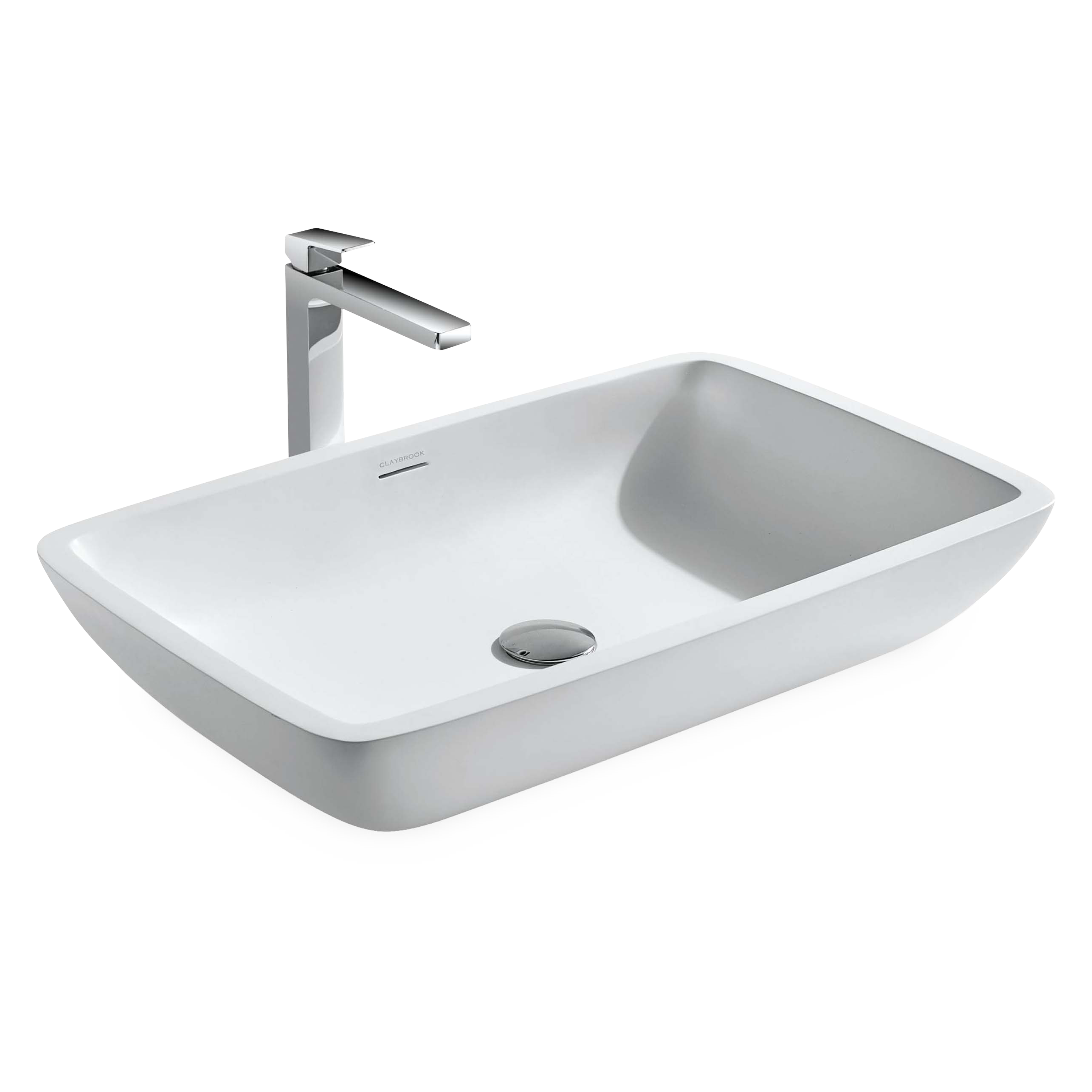 Claybrook handcrafts their basins using natural materials in an eco-friendly process.