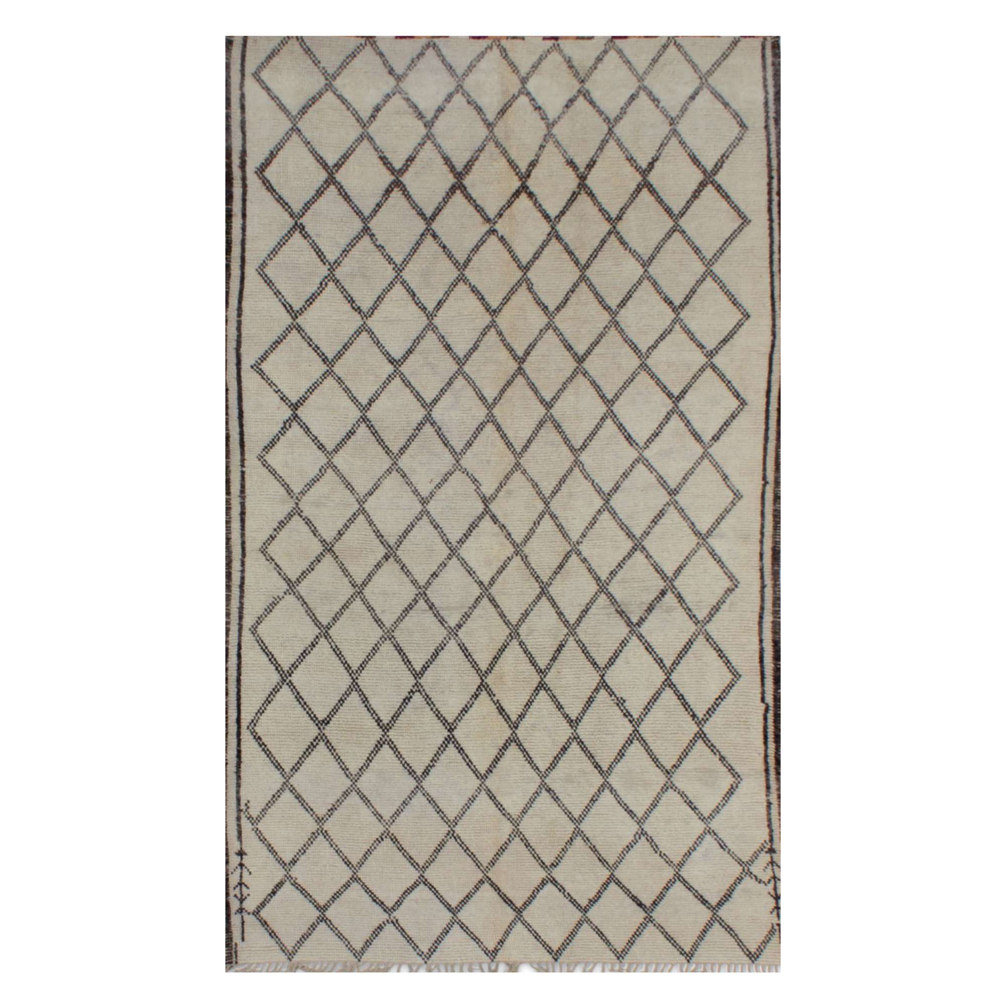 Primarily dating back to the 1950's and 1960's, each rug in the Vintage Moroccan Collection reflects the story of its maker, though deceptively simple in design.