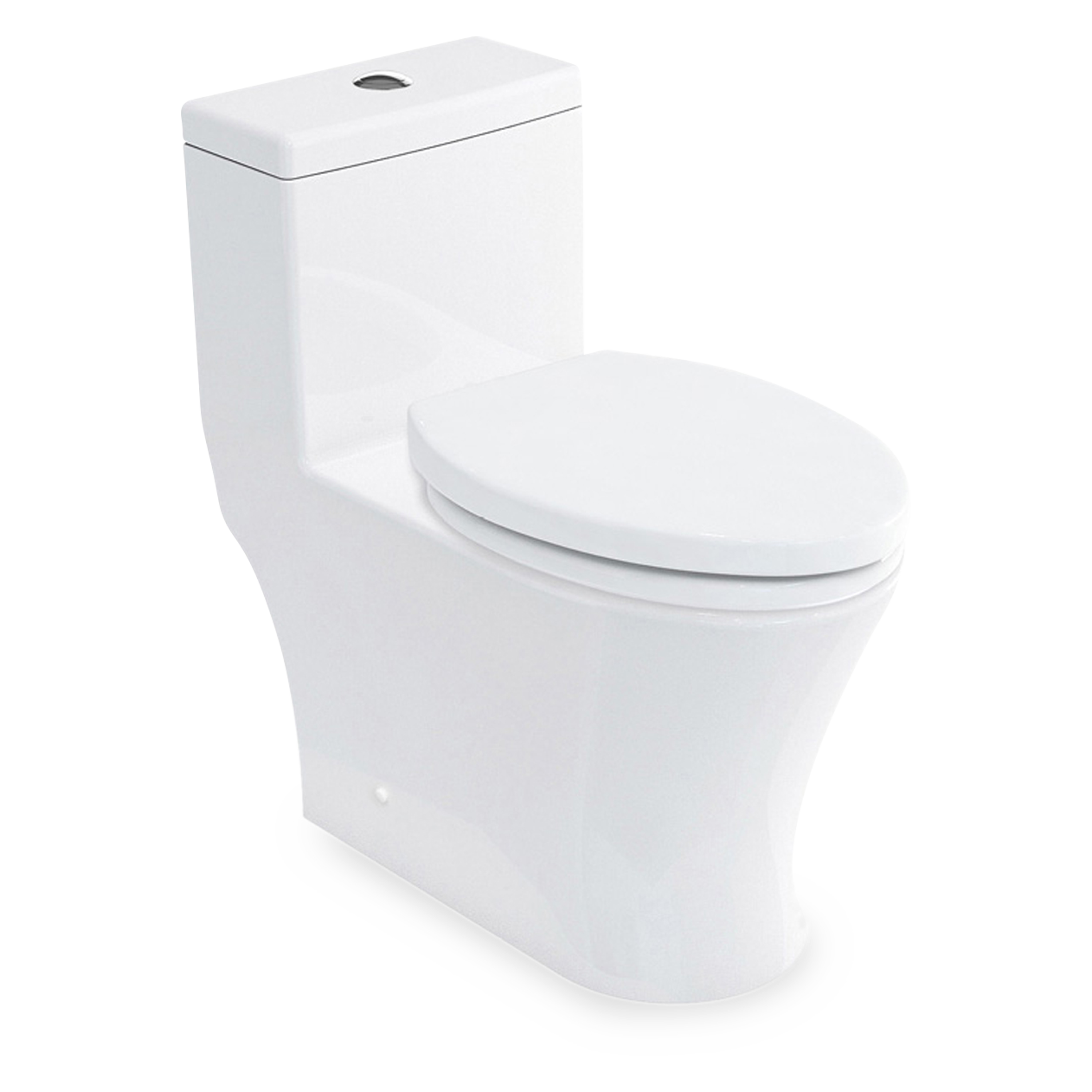 The M Pro One-Piece Toilet includes a 12