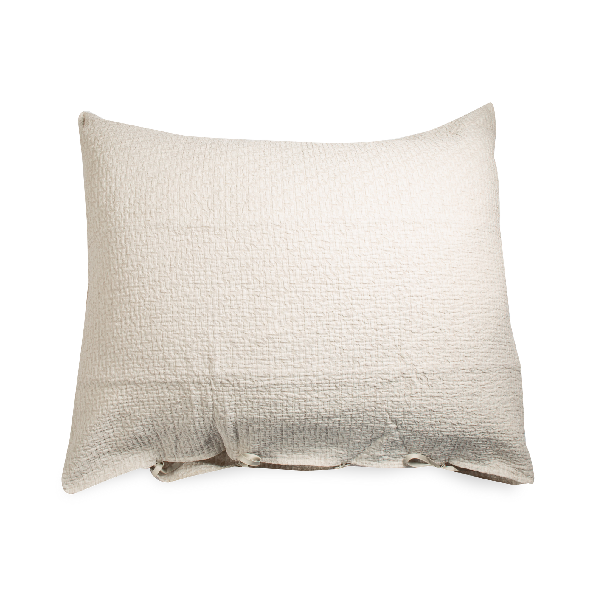 A deep, textured classic pillow  with an urban vibe that creates beauty, depth and offers lasting comfort.