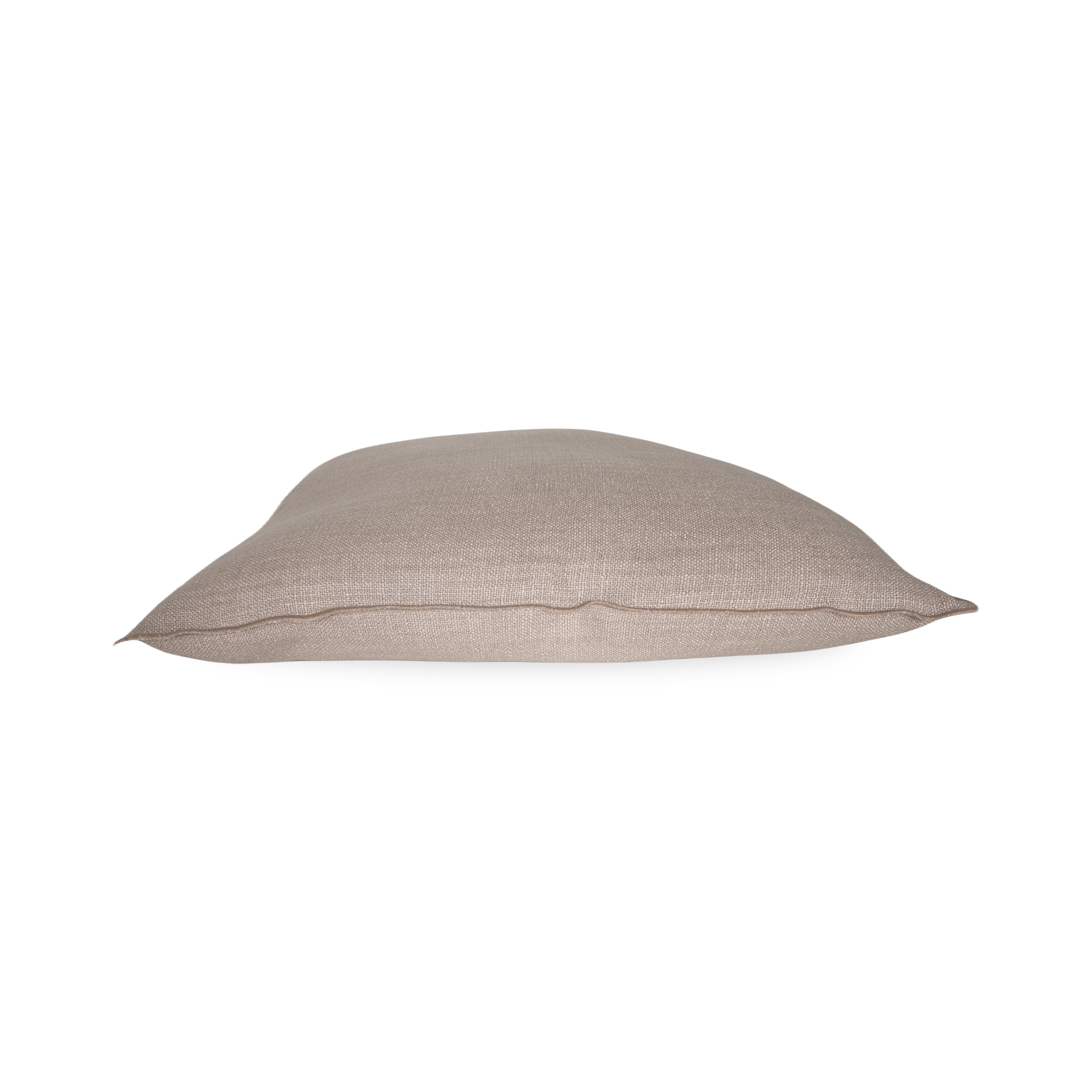 Texturally captivating, the Vintage Linen Pillow has a soft linen body that layers well with other accent pillows due to its simplicity.